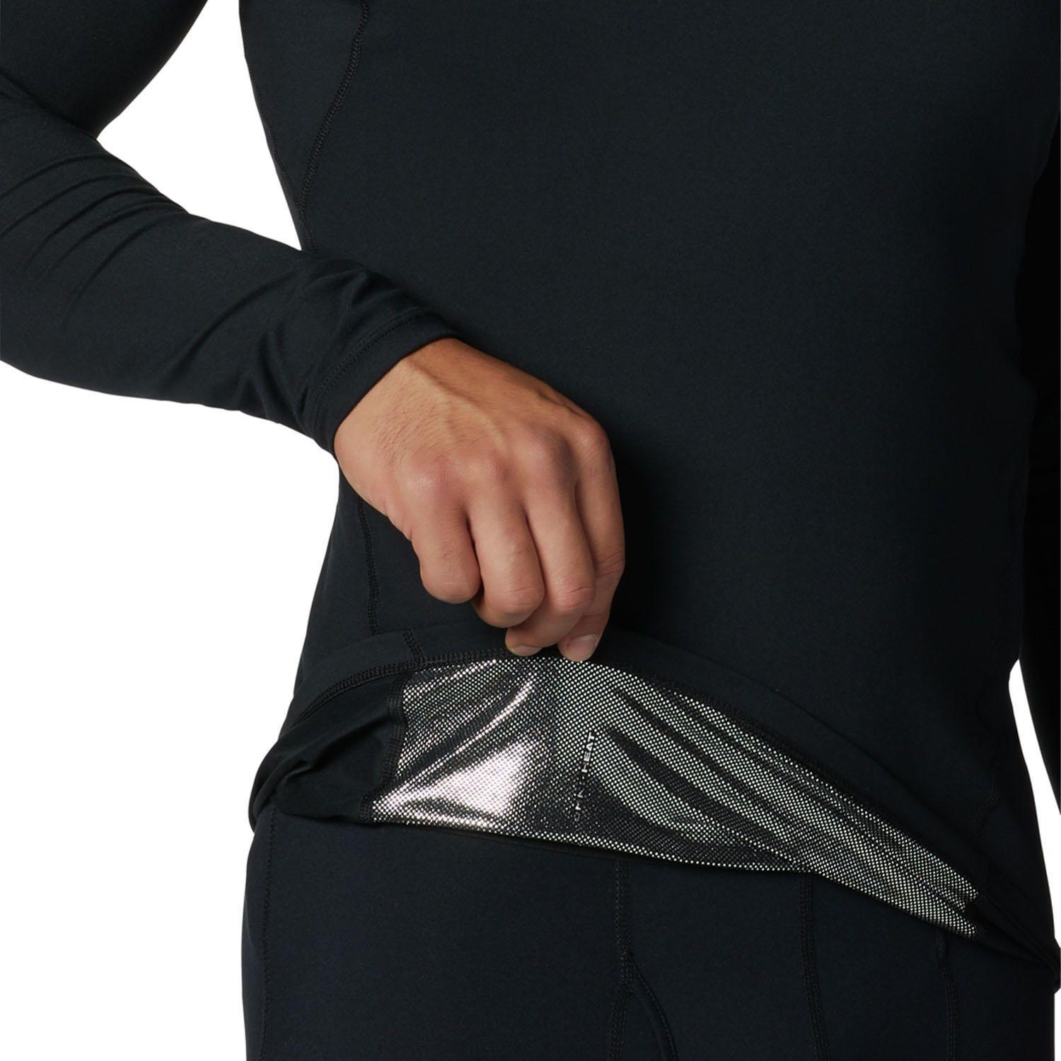 Primera Capa Polera Hombre Midweight Negro-3