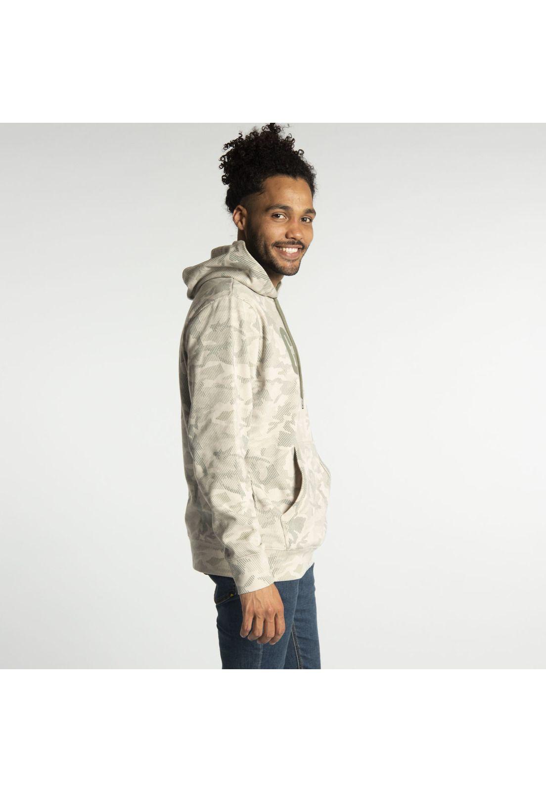 Polerón Hombre Fdtn Po Printed Hood Militar-1