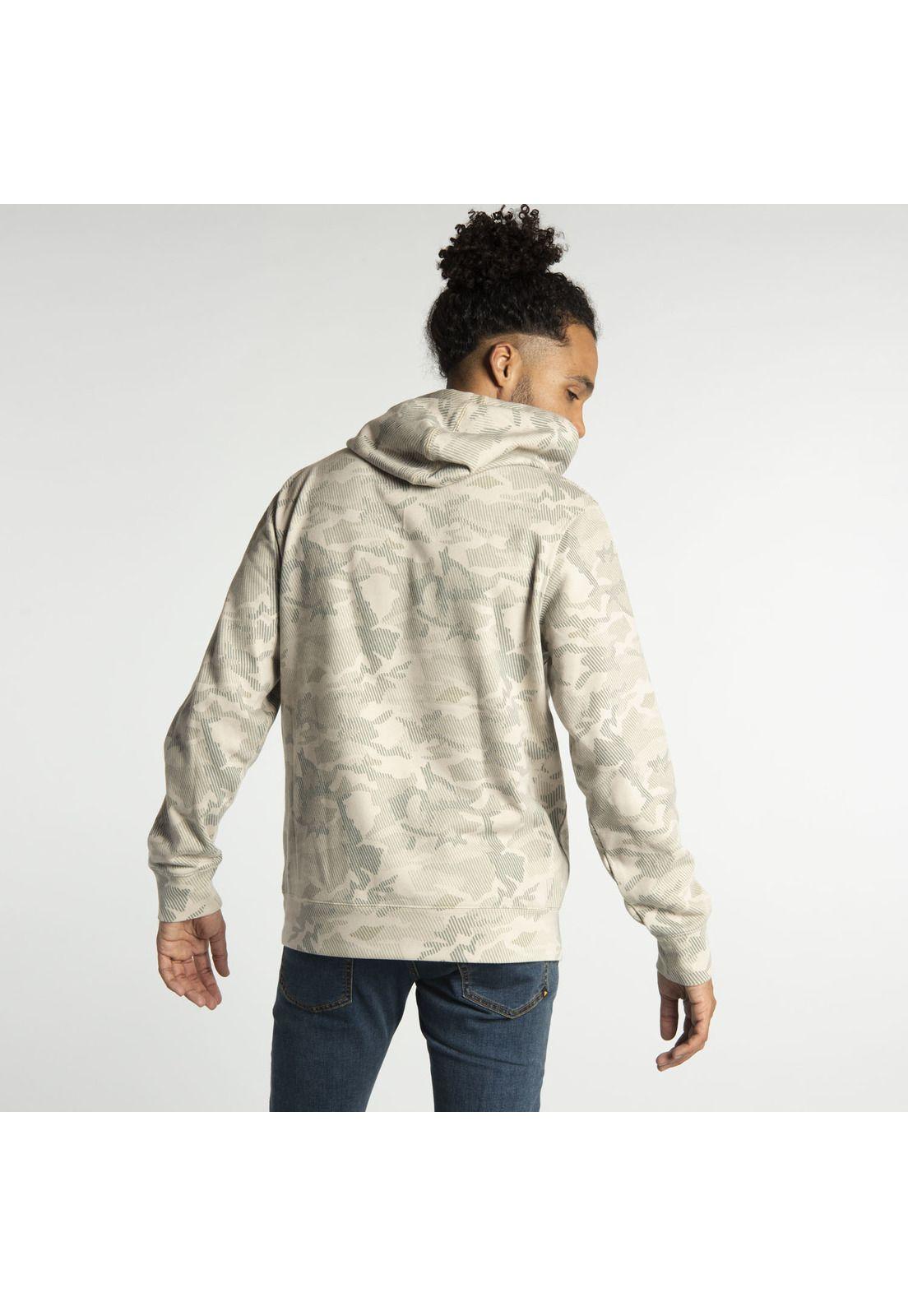 Polerón Hombre Fdtn Po Printed Hood Militar-2