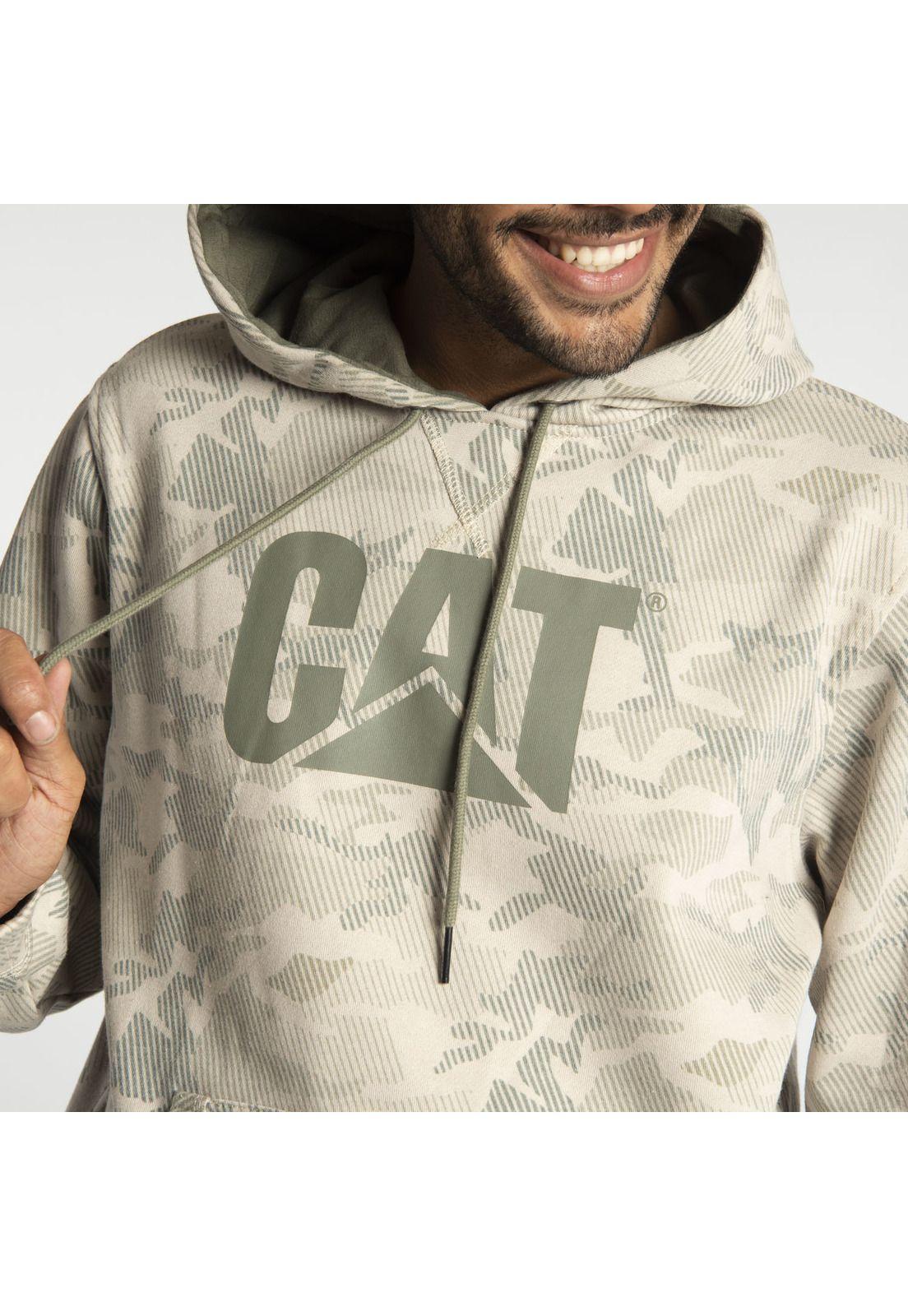 Polerón Hombre Fdtn Po Printed Hood Militar-3