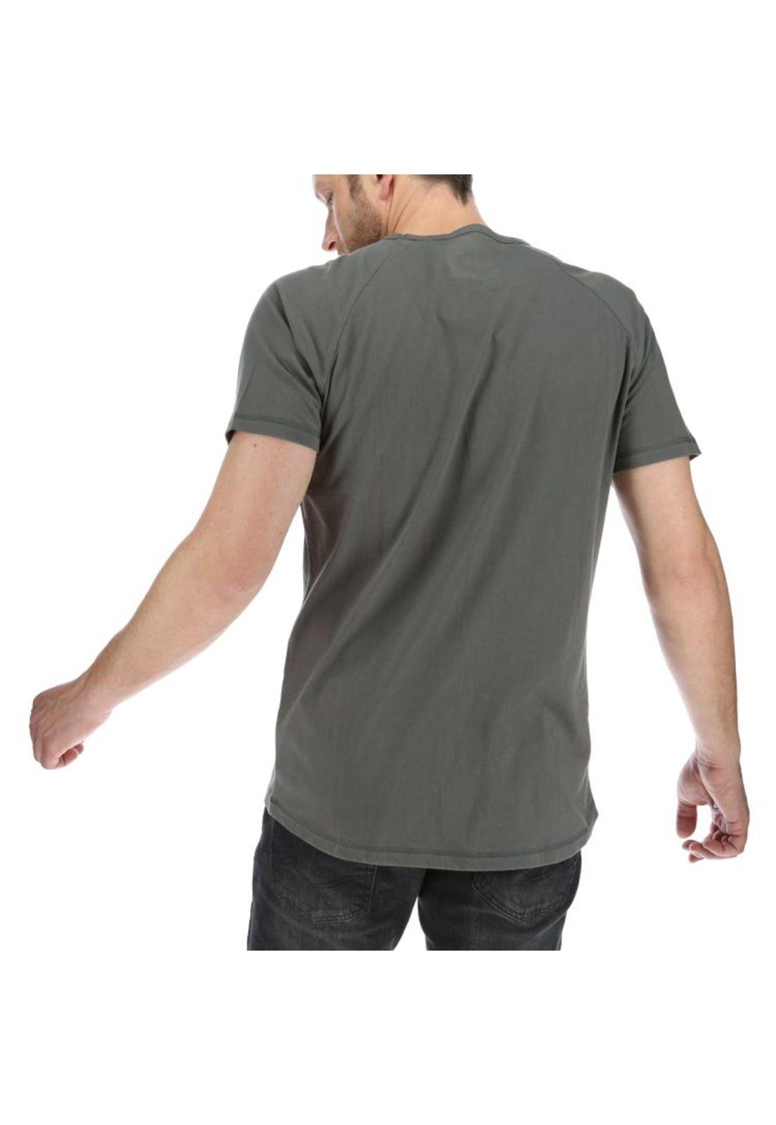 Polera Mc Hombre Contech Logo Tee Grafito-2