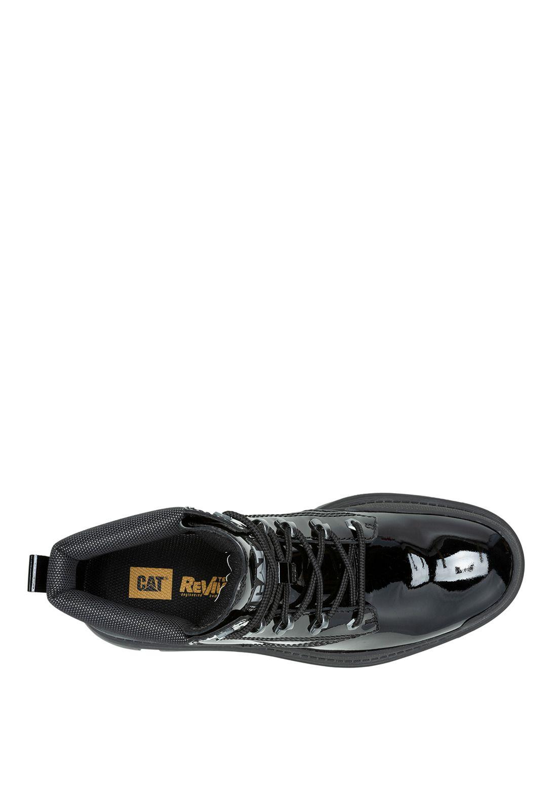 Botín Charol Mujer Colorado Hardwear Negro-6