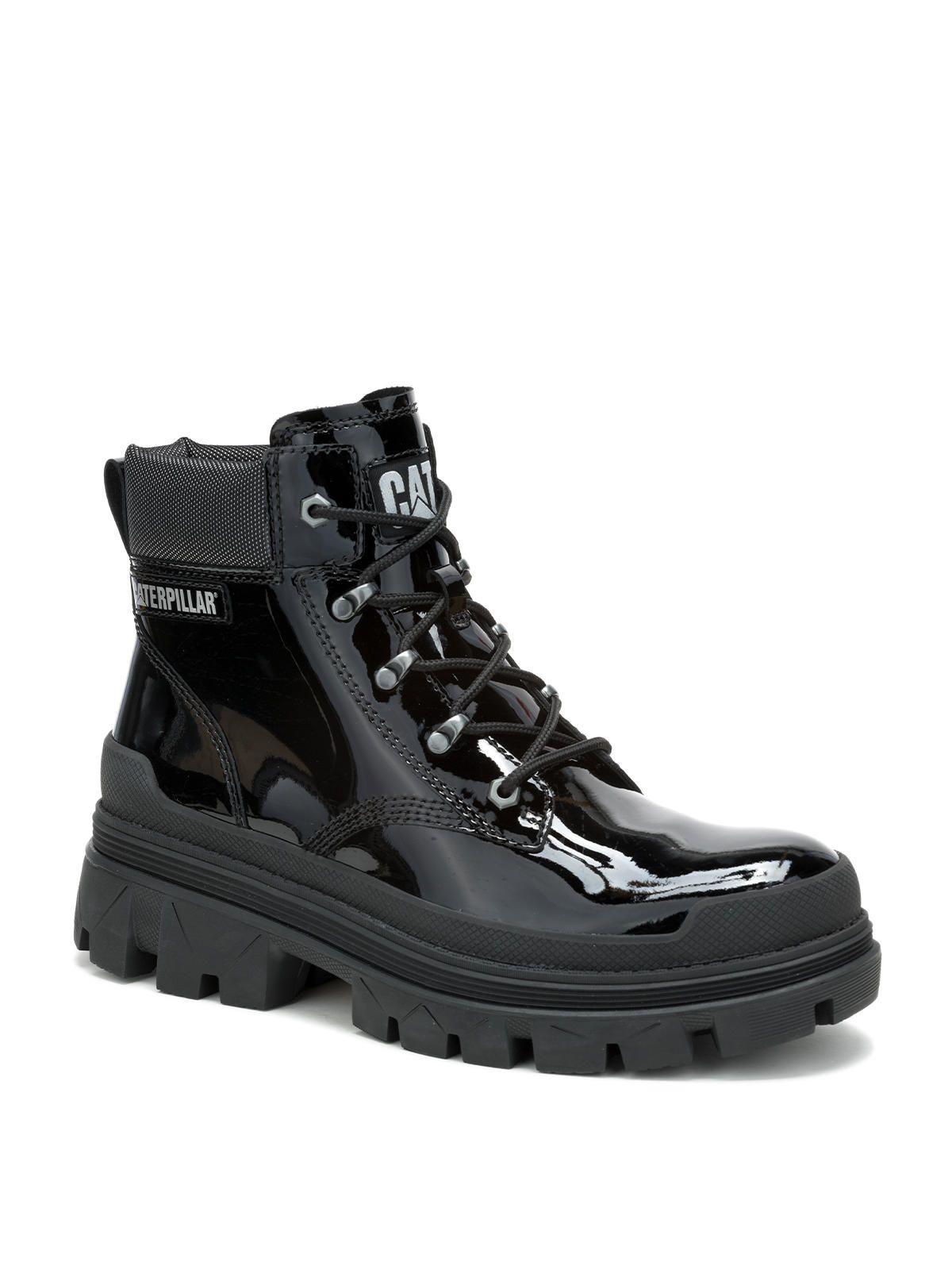 Botín Charol Mujer Colorado Hardwear Negro-0