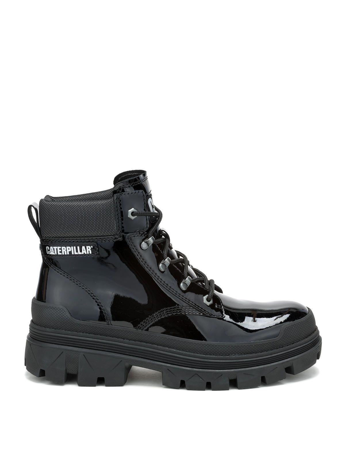 Botín Charol Mujer Colorado Hardwear Negro-1