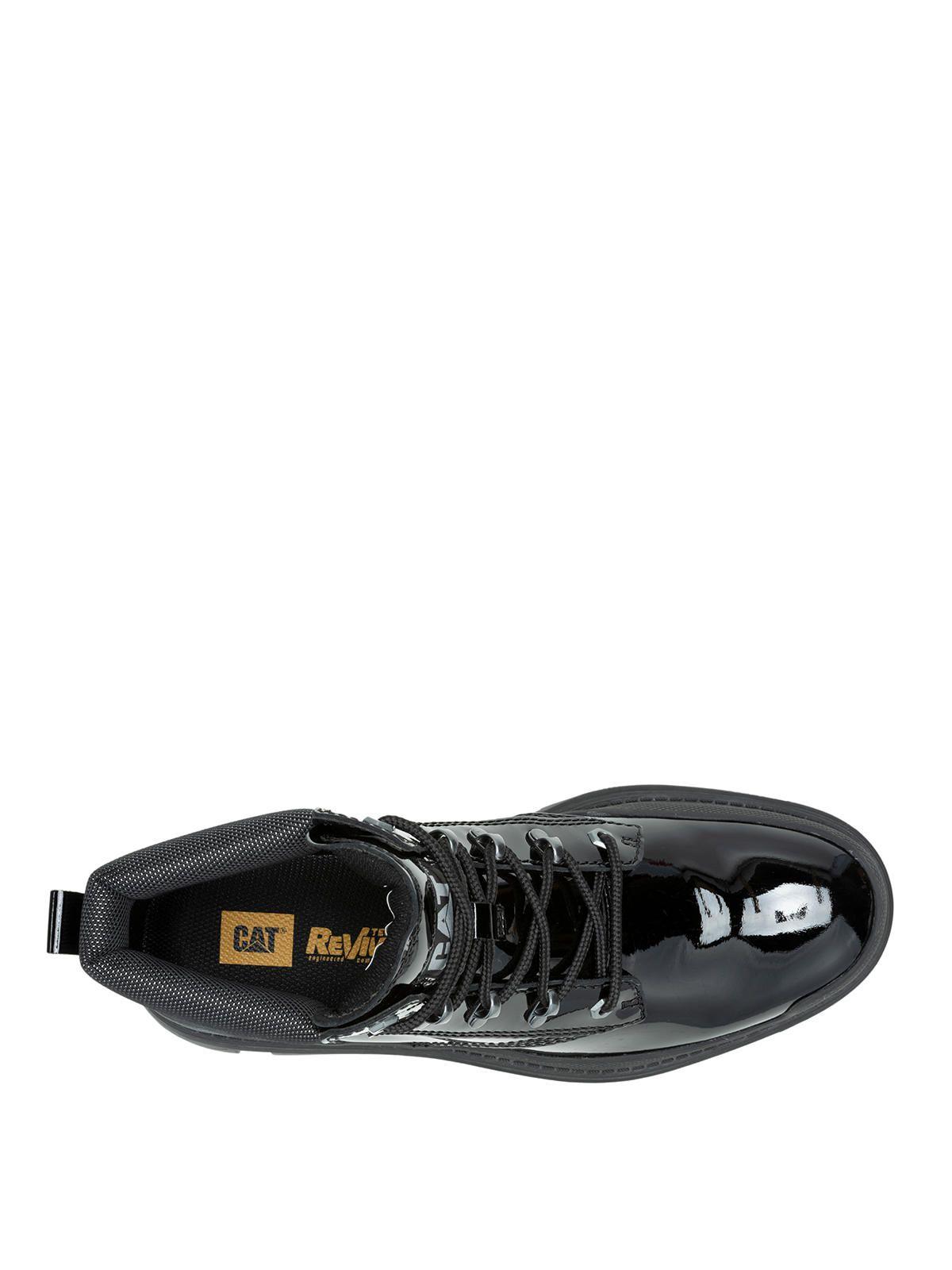 Botín Charol Mujer Colorado Hardwear Negro-6