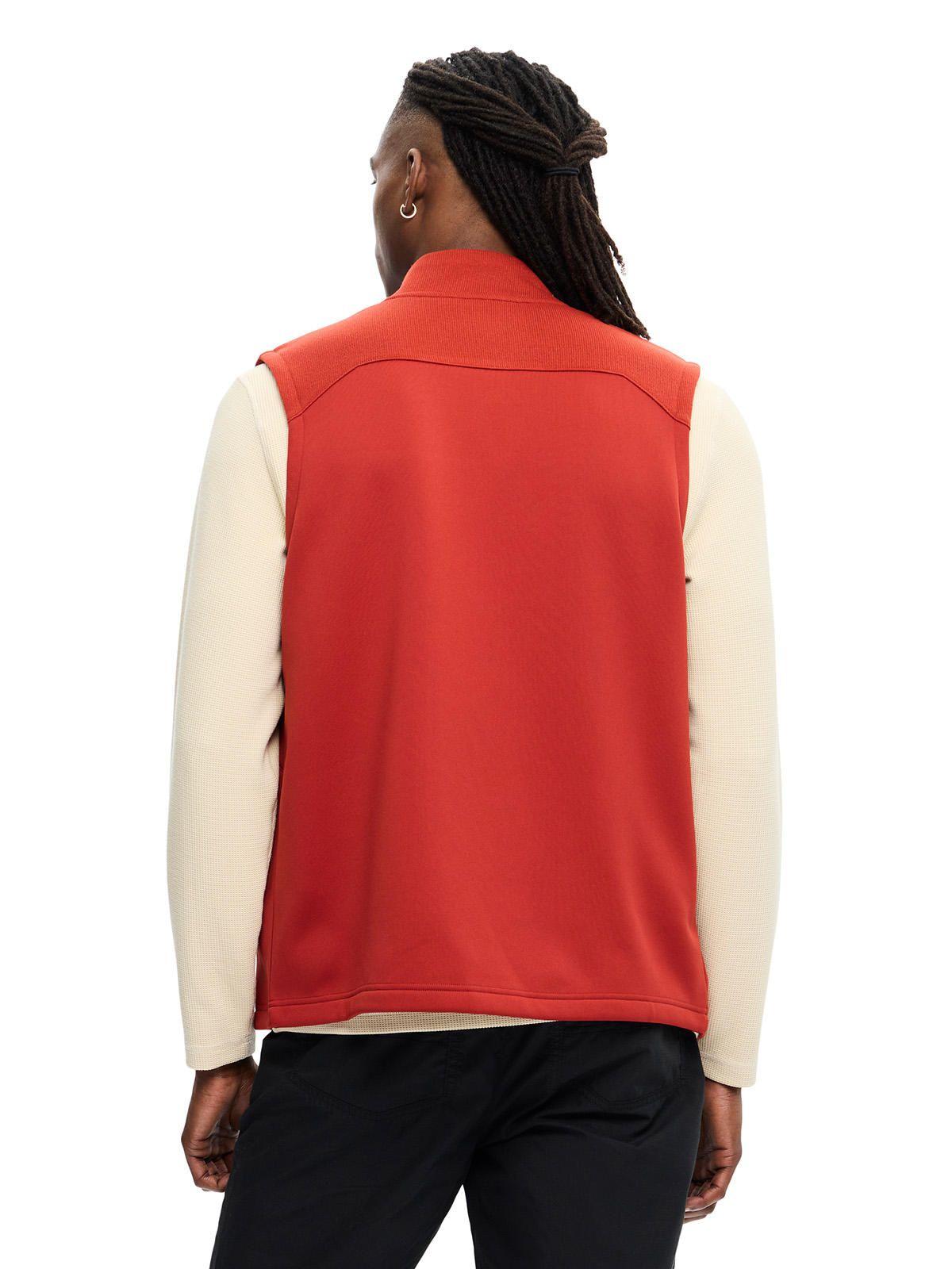 Polar Hombre Spruce Full Zip Vest Rojo-3