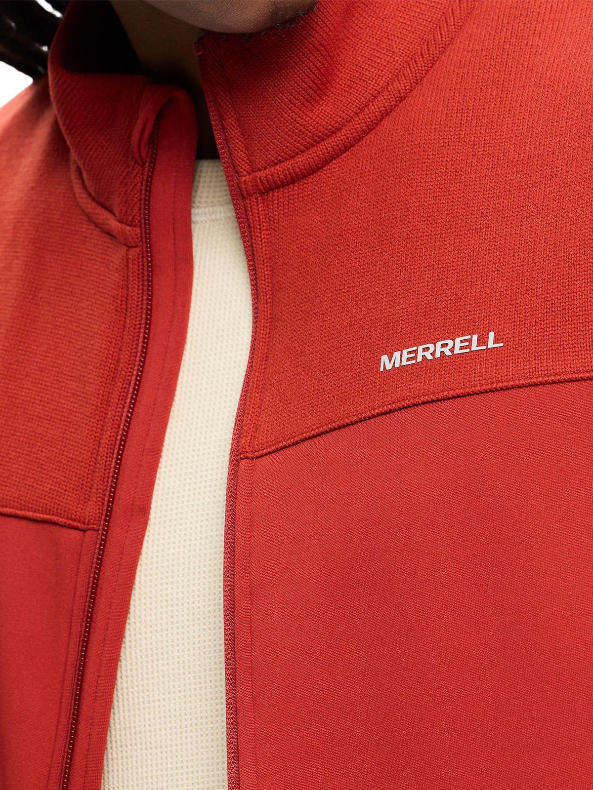 Polar Hombre Spruce Full Zip Vest Rojo-5