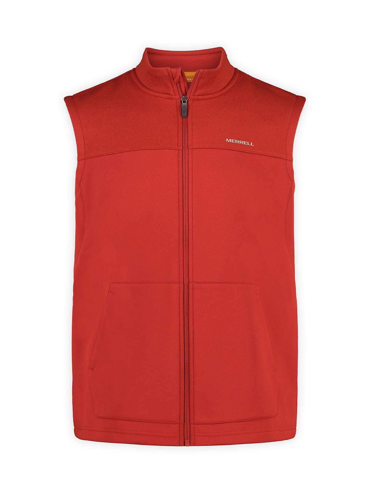 Polar Hombre Spruce Full Zip Vest Rojo-6