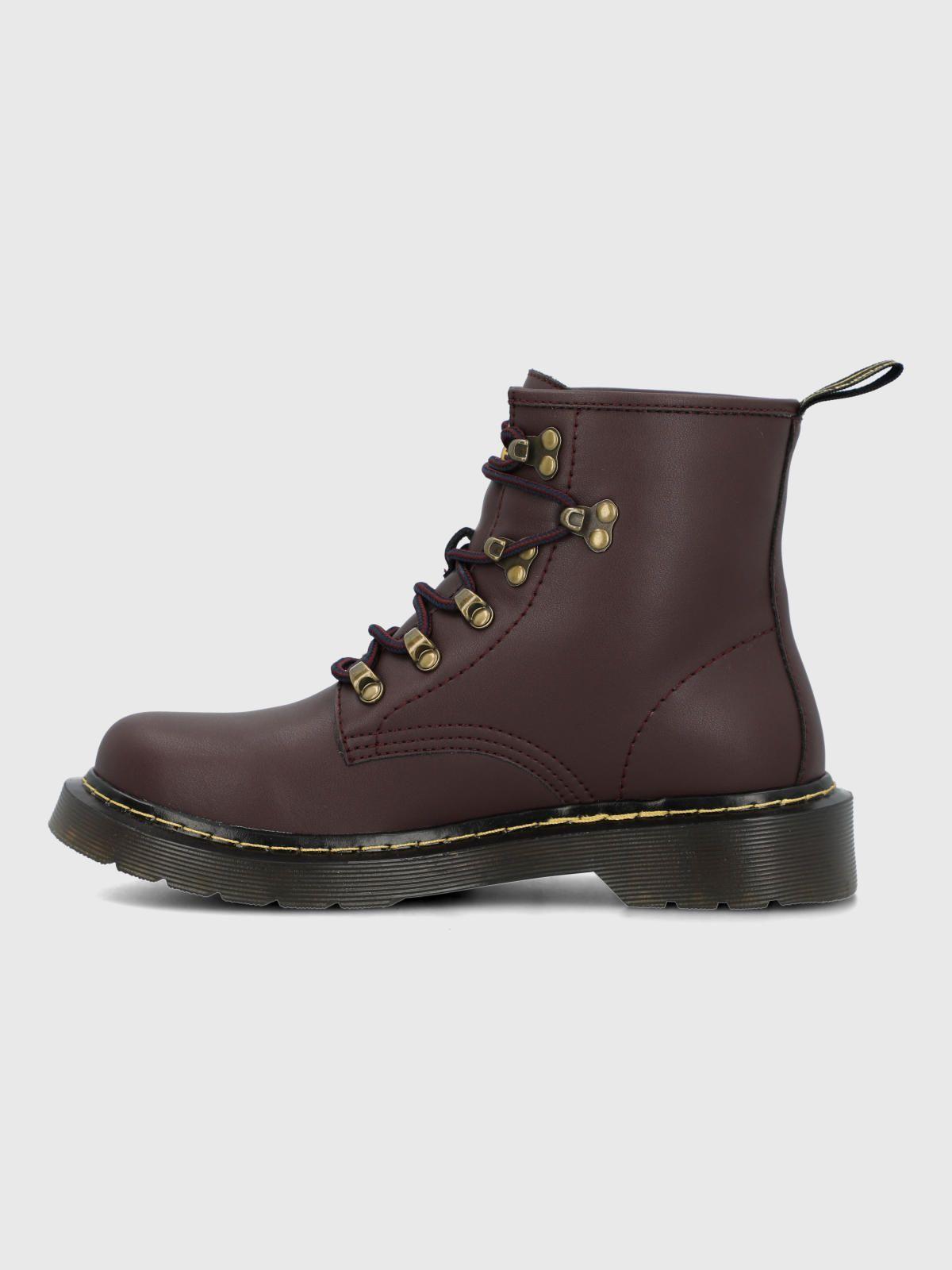 Botin Cuero Mujer Nydia Burdeo-4