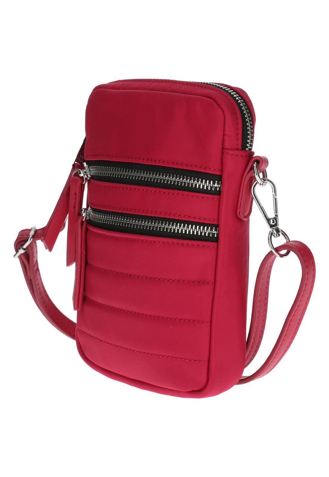 Cartera Riblet Cross Rosado Mujer-3
