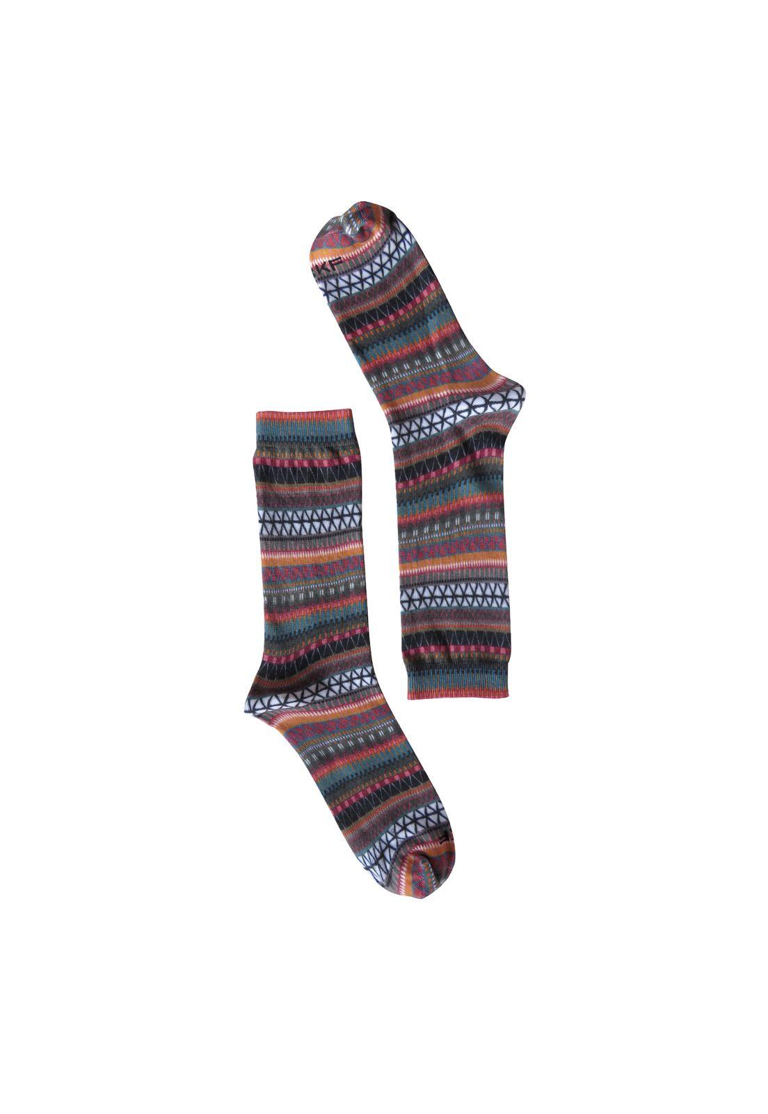 Calcetin Poliéster Mujer Beaut Multicolor Rockford-0