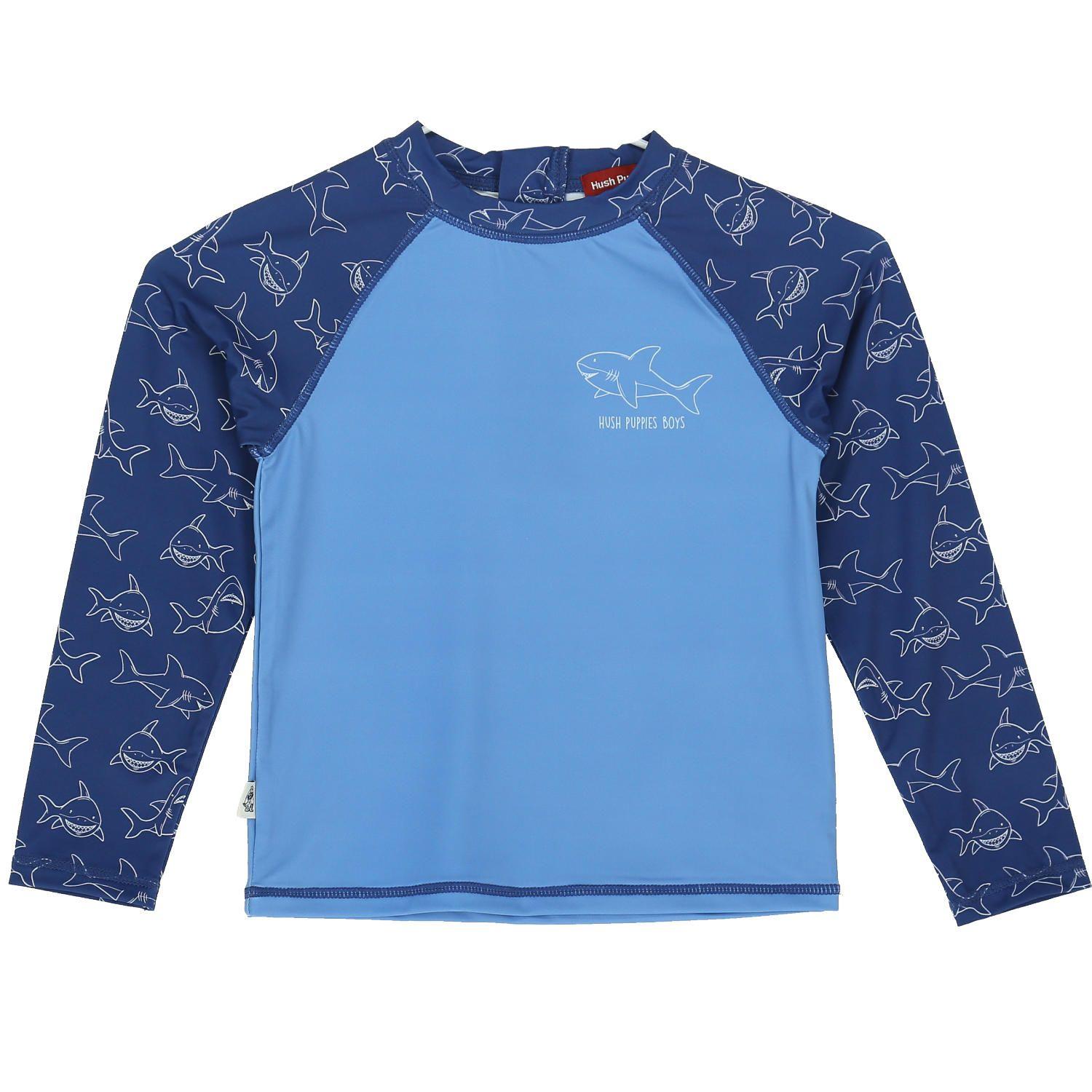 Polera Niño Uv Ocean Azul-0