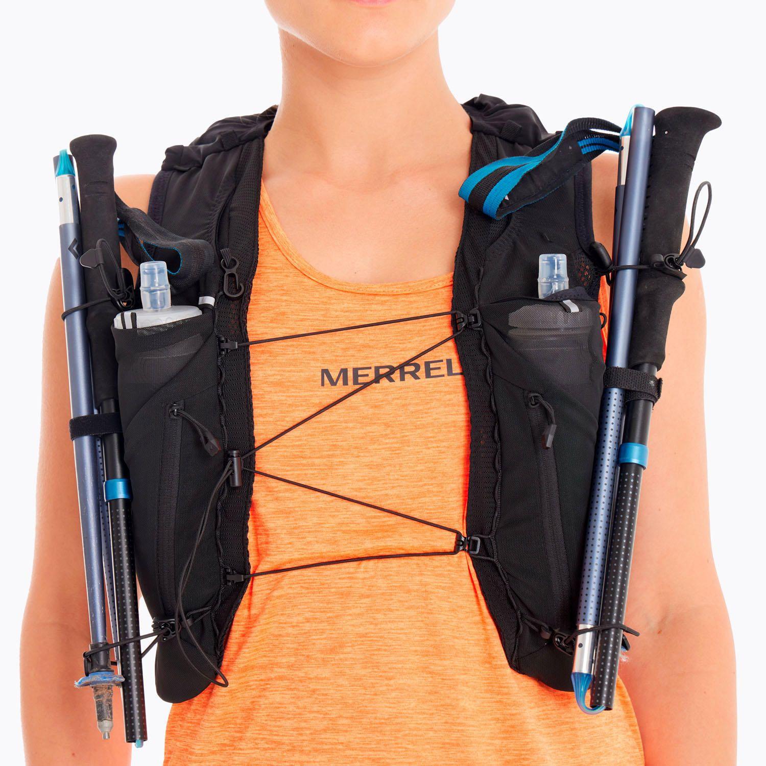 Mochila de Hidratación 12L Trail Running Gris-0