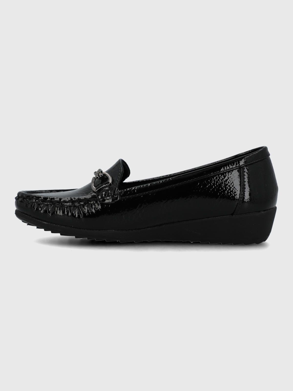 Mocasin Mujer Anastasia Negro-4
