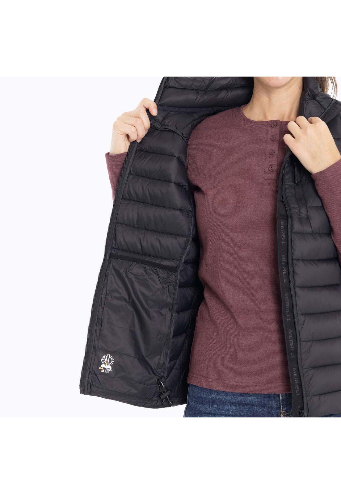 Parka Sin Mangas Mujer Innoko Vest Negro Merrell-7