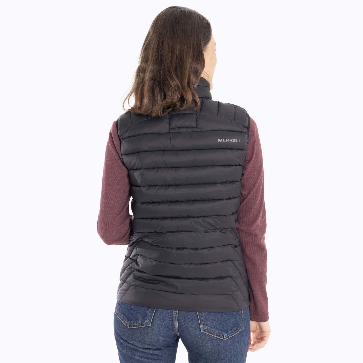 Parka Sin Mangas Mujer Innoko Vest Negro Merrell-3