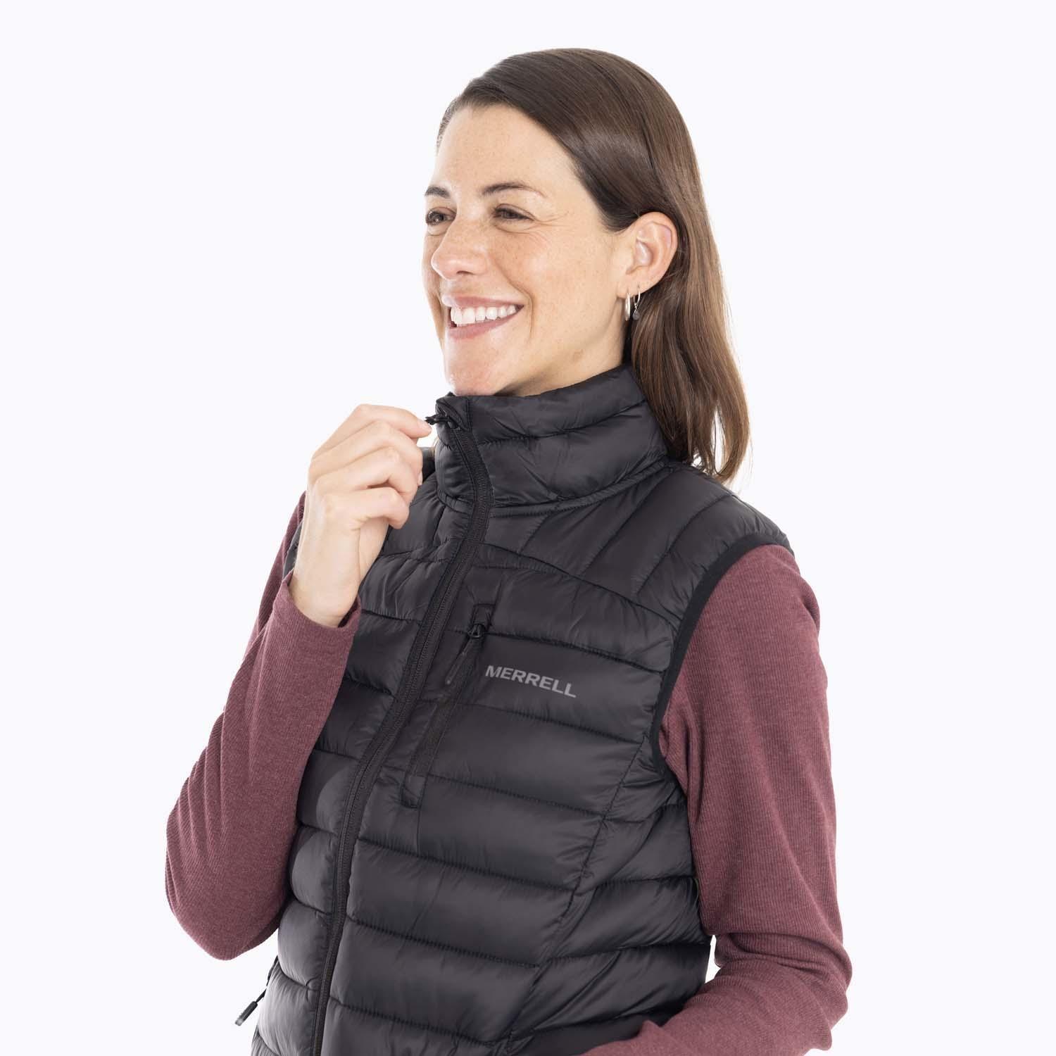 Parka Sin Mangas Mujer Innoko Vest Negro Merrell-4