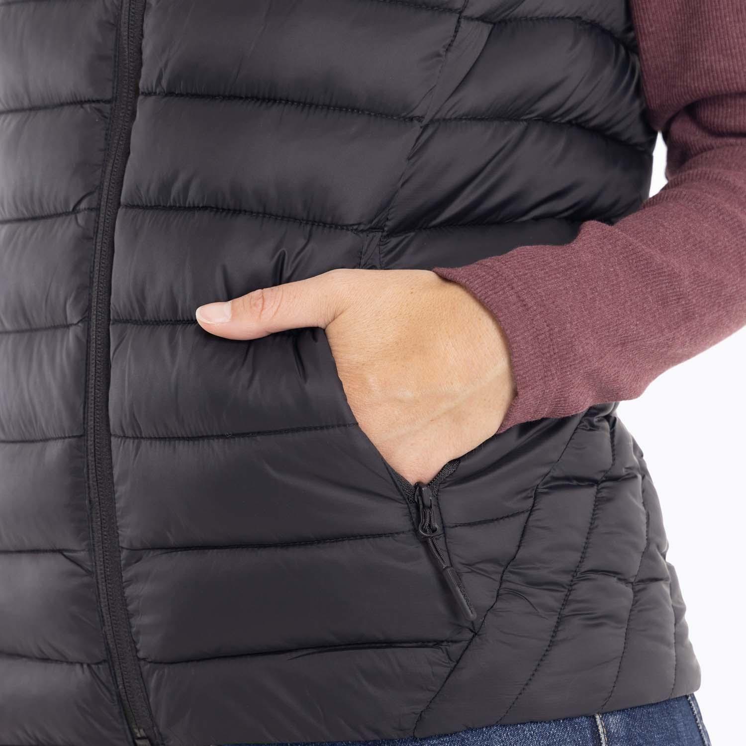 Parka Sin Mangas Mujer Innoko Vest Negro Merrell-6