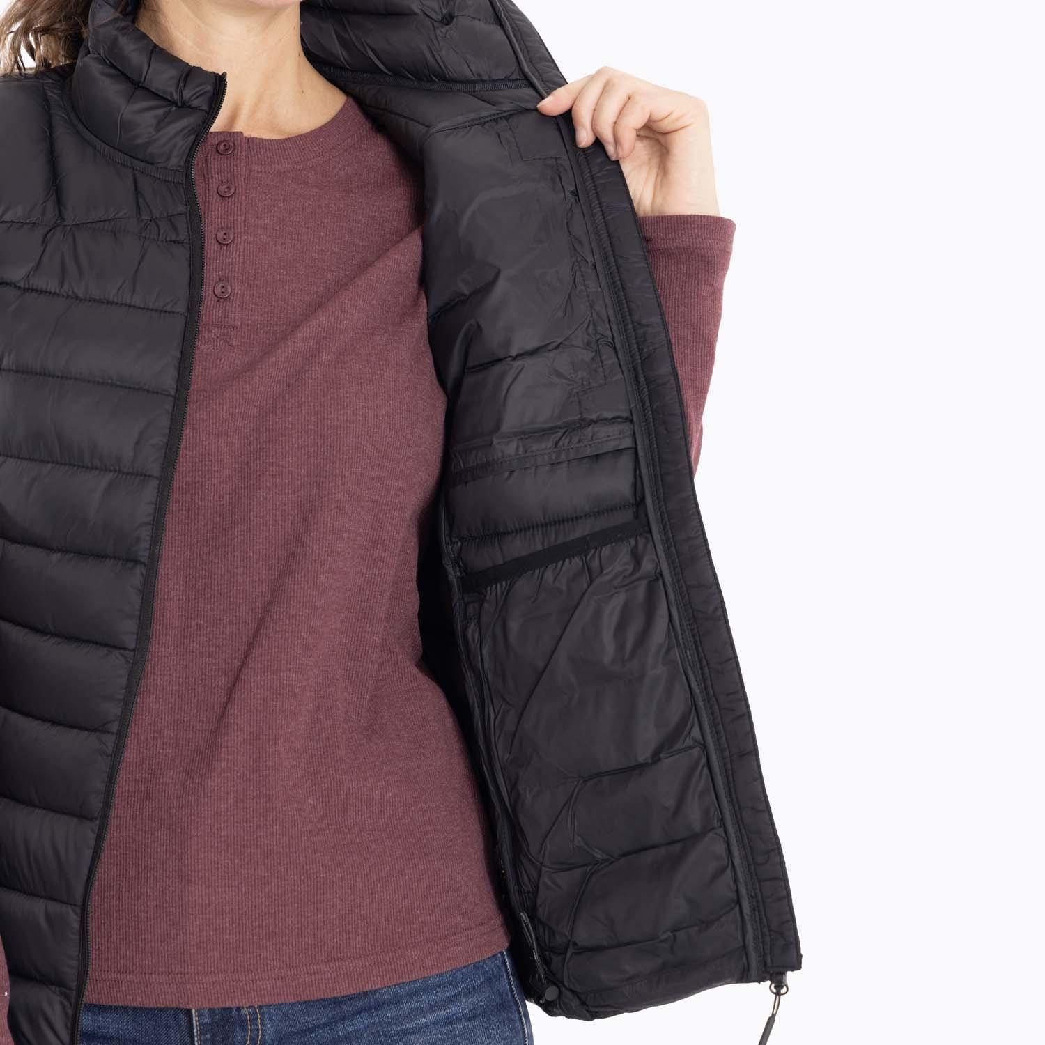 Parka Sin Mangas Mujer Innoko Vest Negro Merrell-8