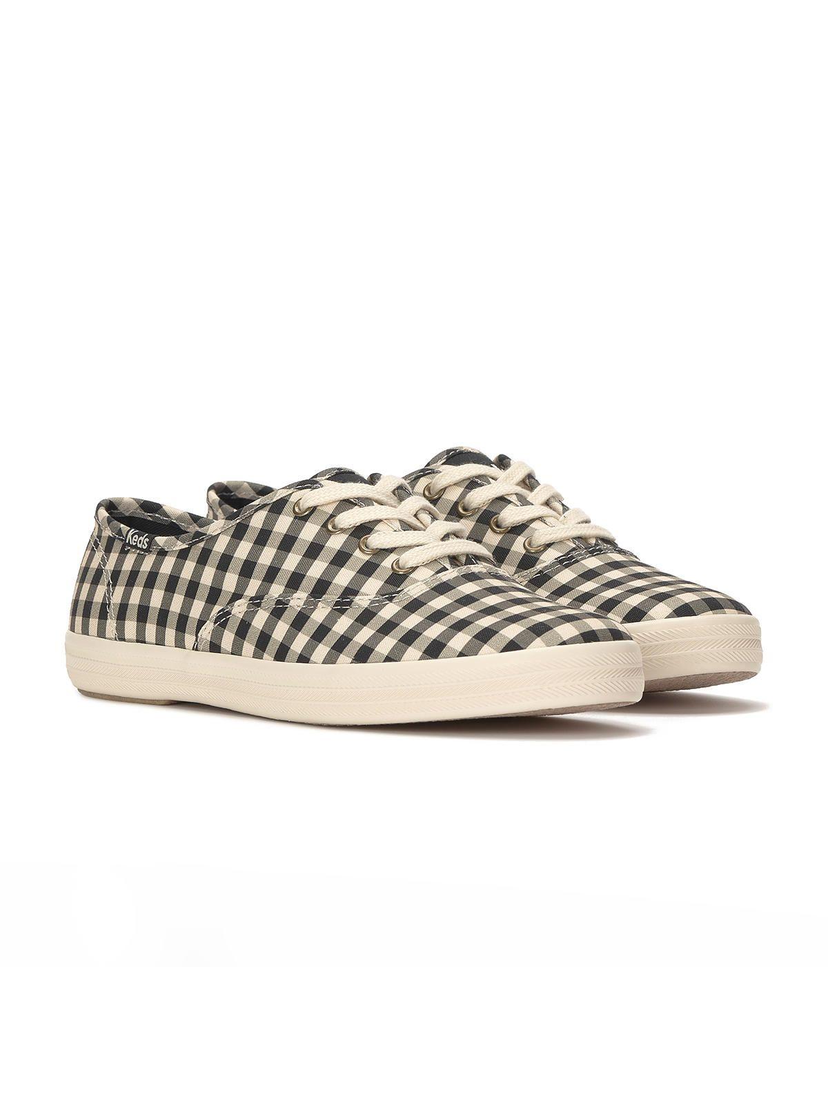 Zapatilla Mujer Champion Vichy Negro-3