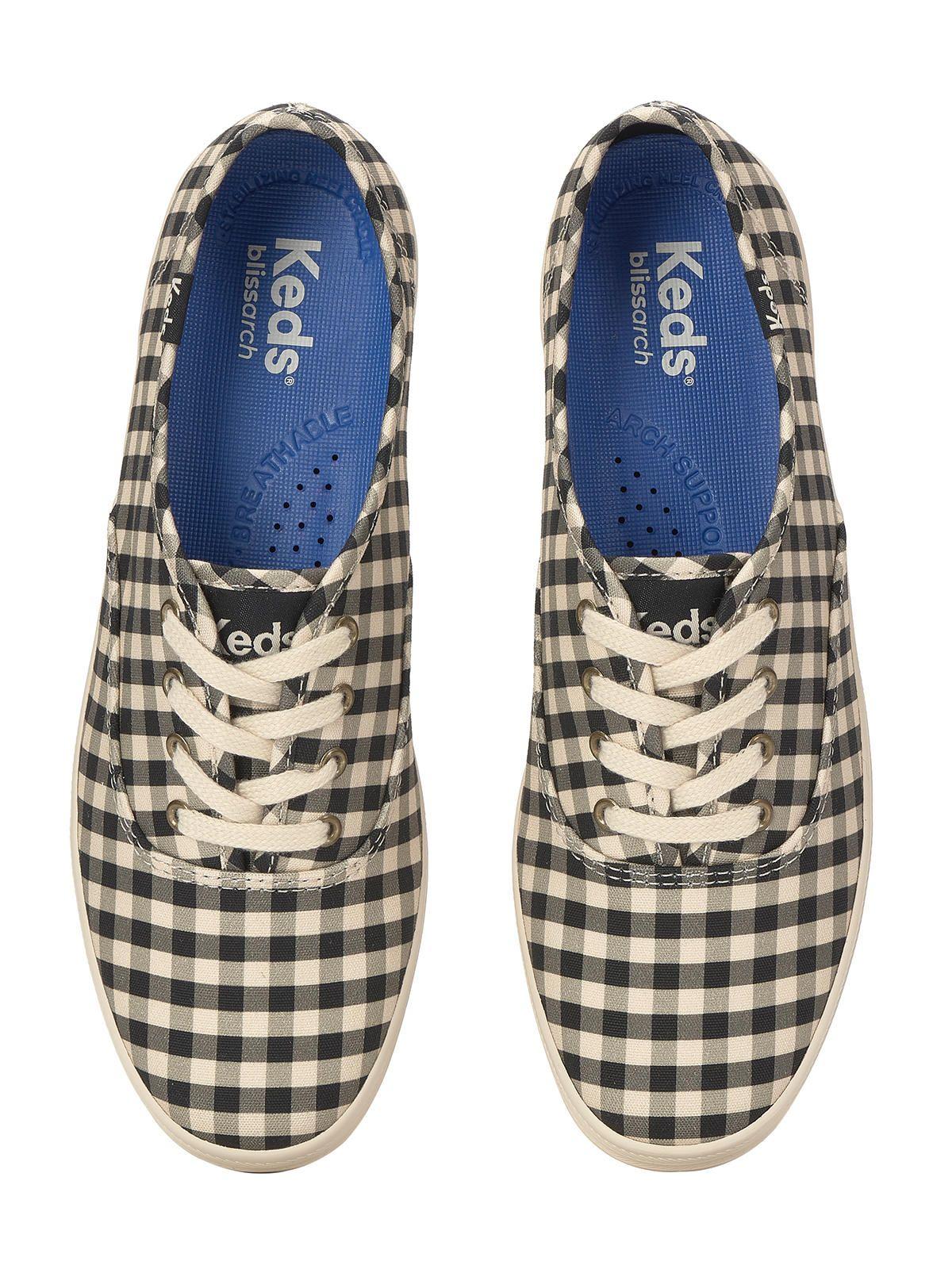 Zapatilla Mujer Champion Vichy Negro-4