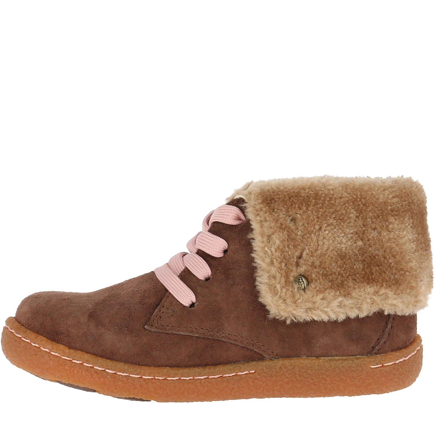 Botín Cuero Niña Niruana Jr Café (19 - 25)-3