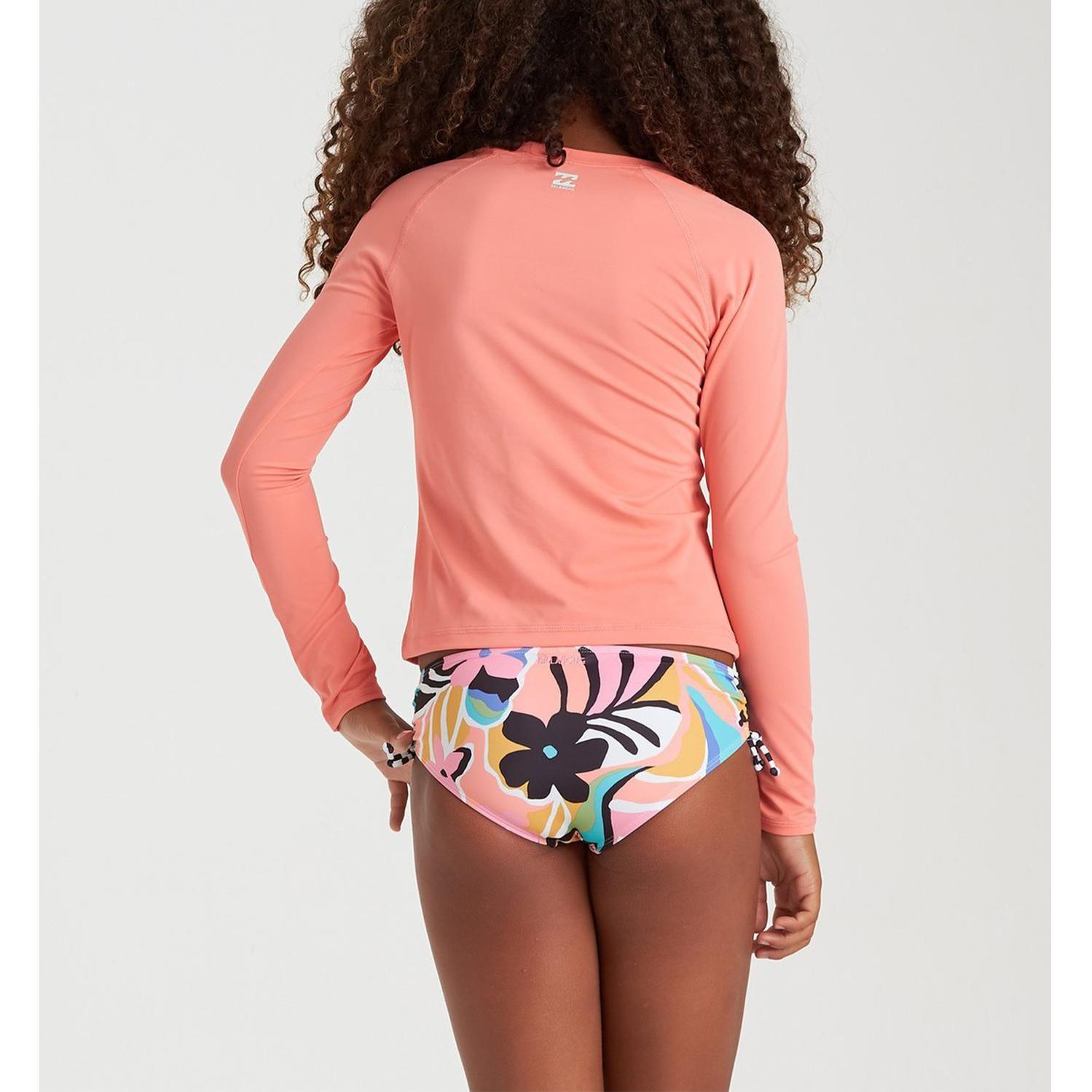 Polera De Agua  On And On Ls Rg Salmon  Niña-1