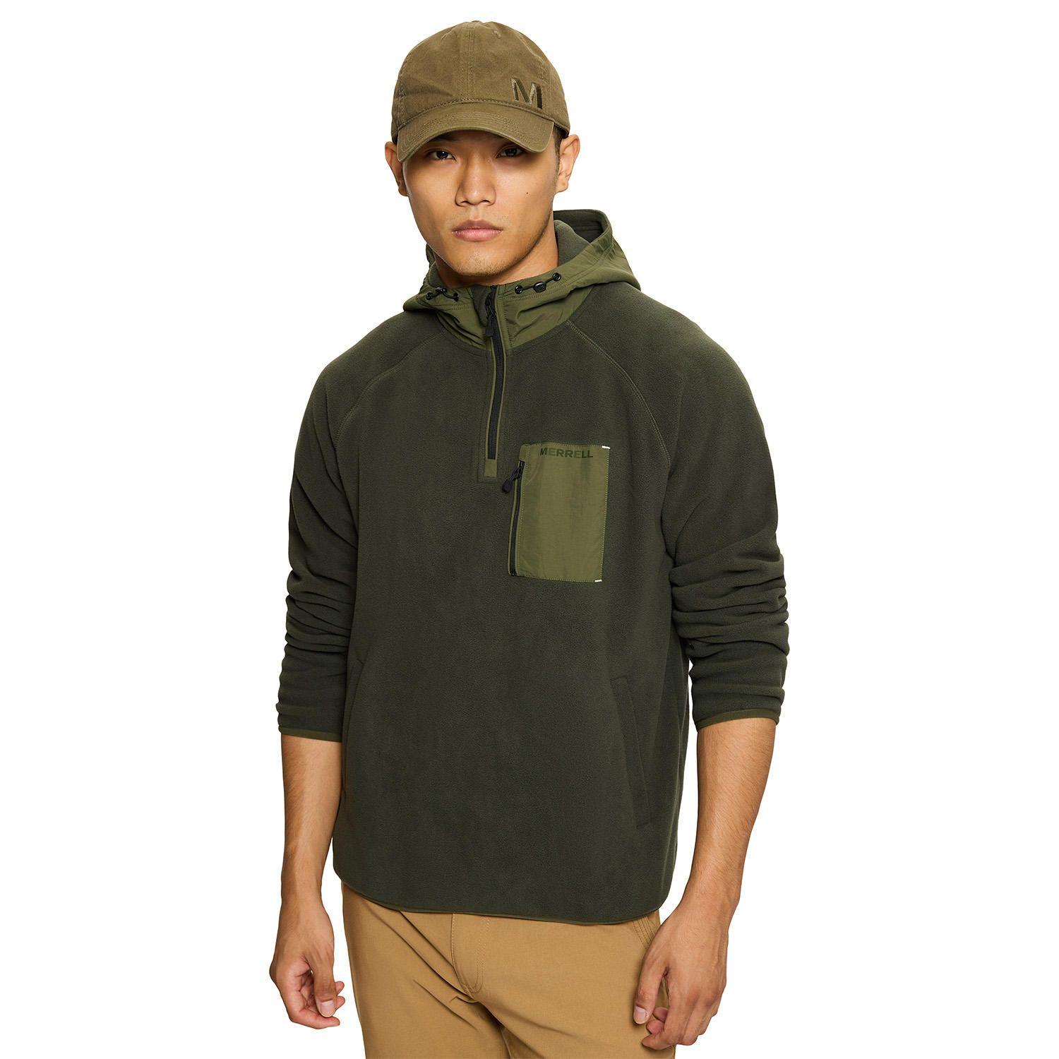 Polar Hombre Hooded Fleece Café-6
