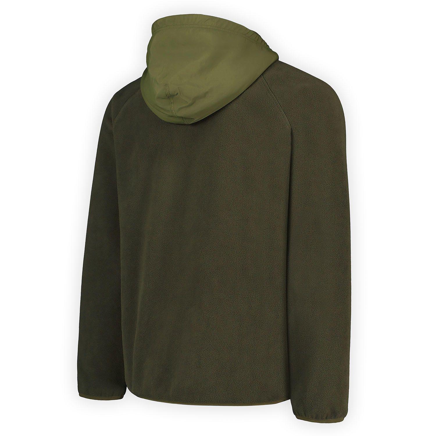 Polar Hombre Hooded Fleece Café-8