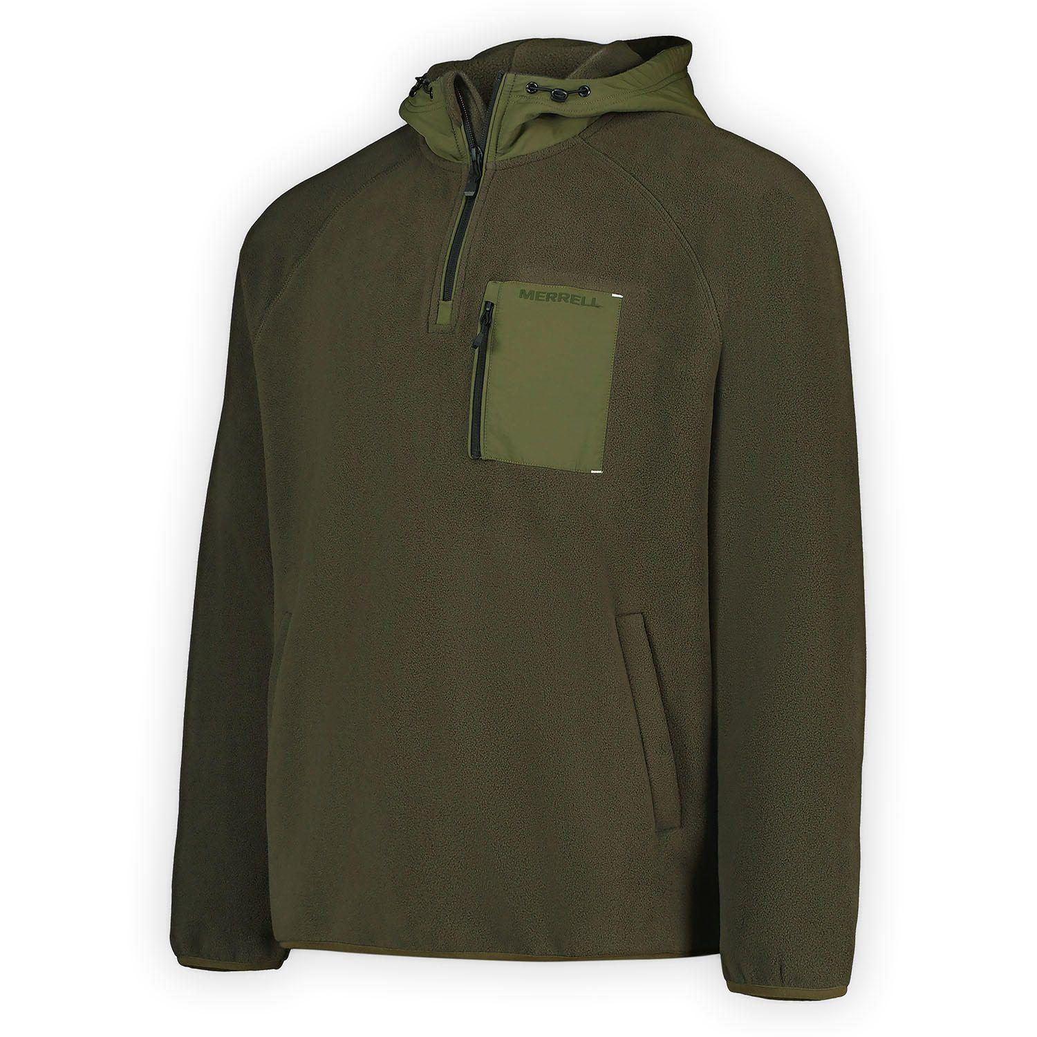 Polar Hombre Hooded Fleece Café-7