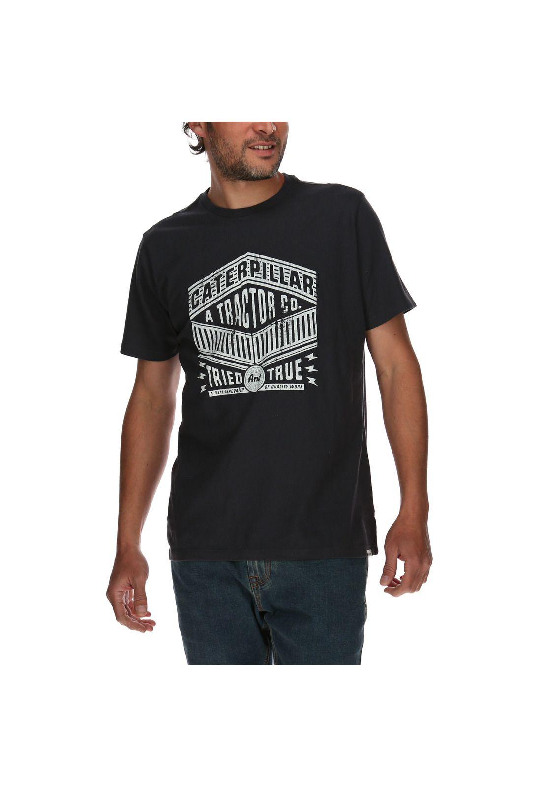 Polera Mc Hombre Real Innovation Tee Algodón Azul-0