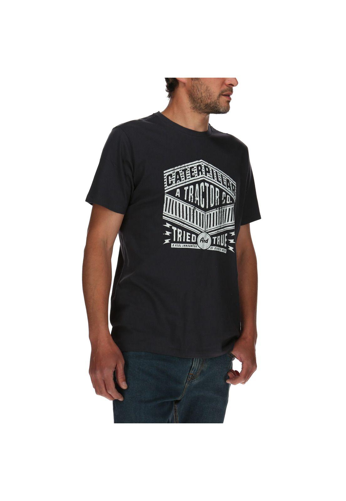 Polera Mc Hombre Real Innovation Tee Algodón Azul-3