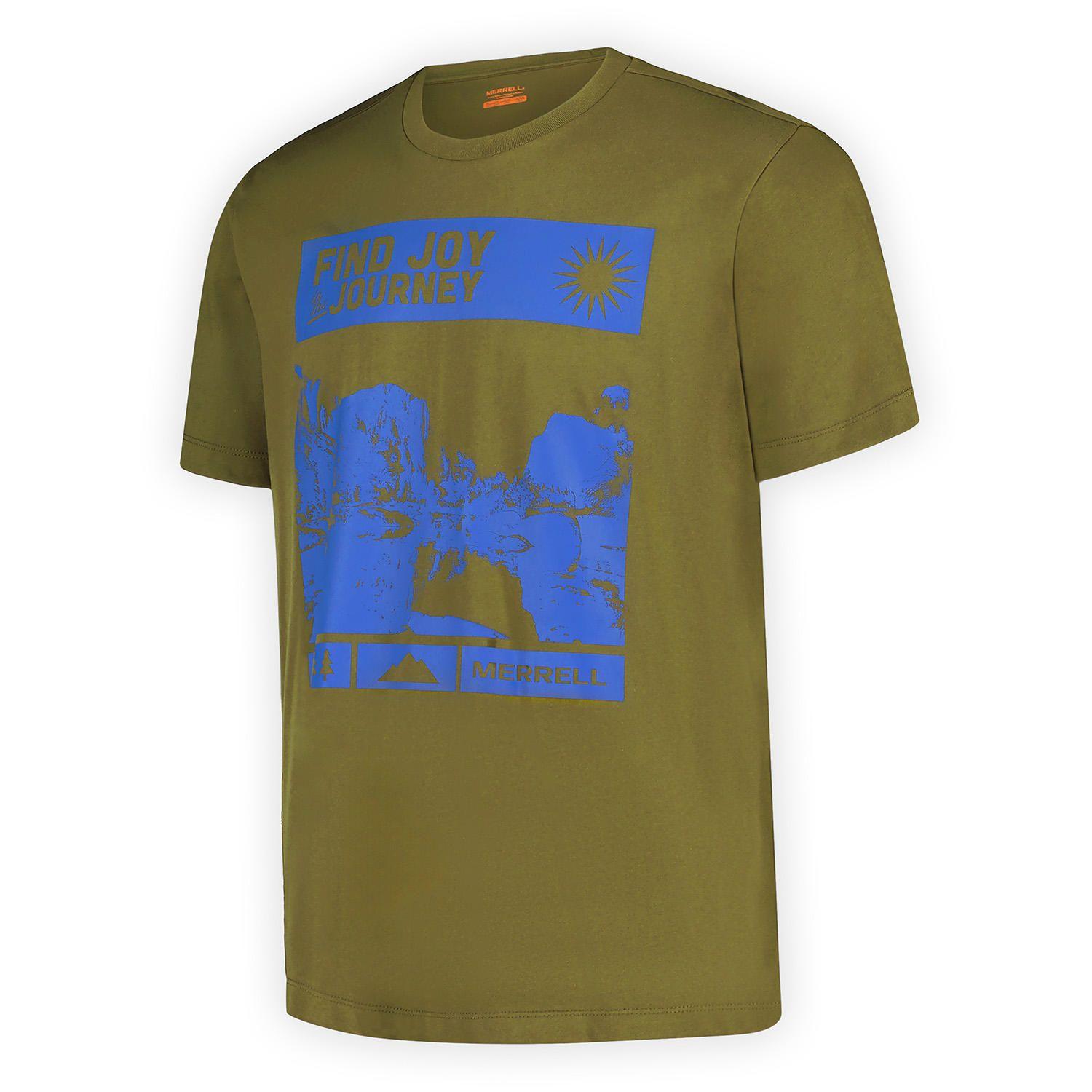 Polera Manga Corta Hombre Joy Verde-6