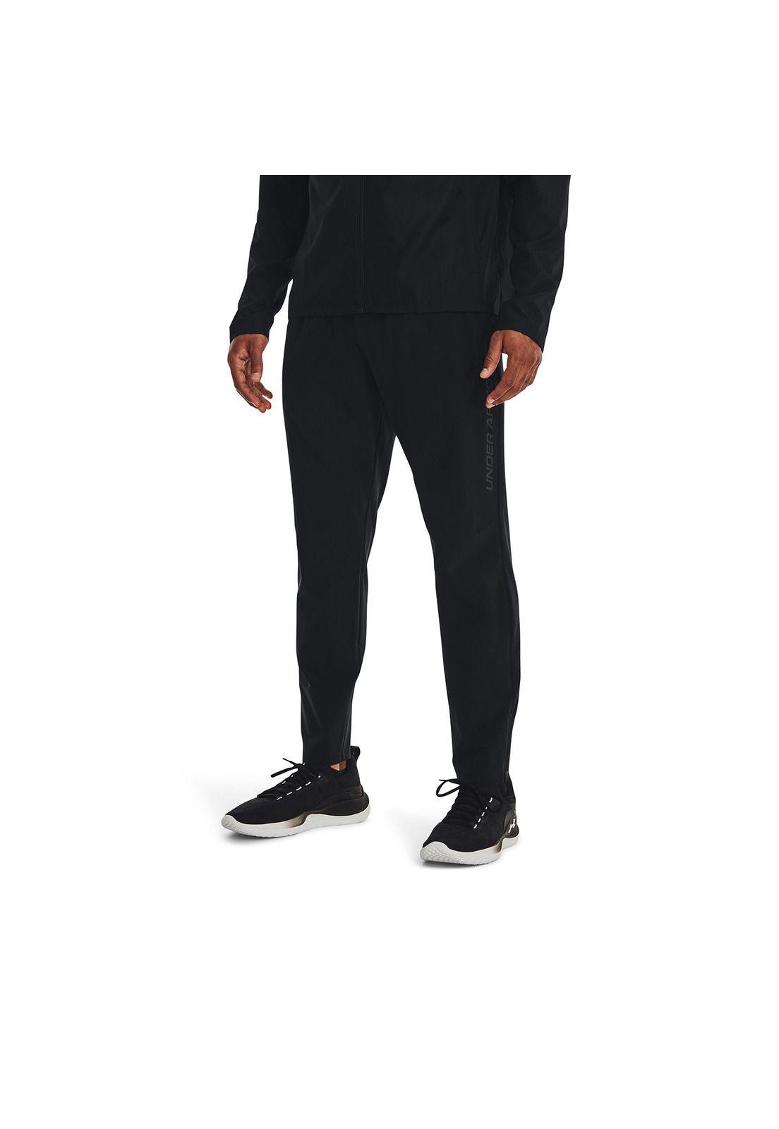 Pantalones UA Storm Run Negro para hombre-3