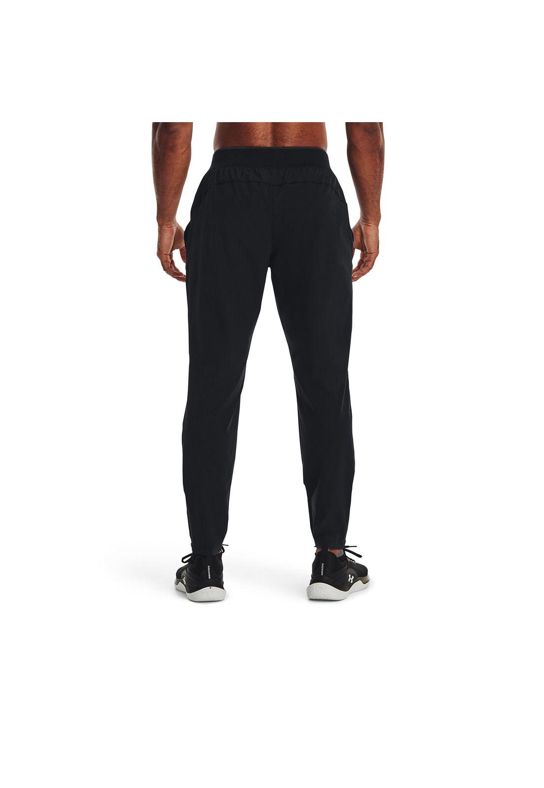 Pantalones UA Storm Run Negro para hombre-4