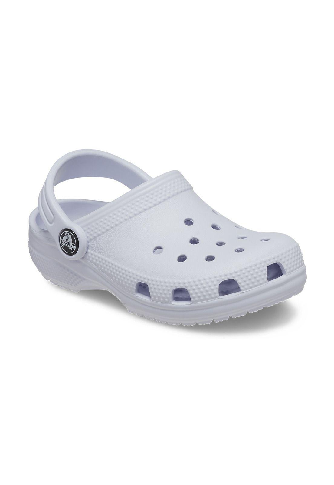 Zueco Crocs Niño Classic Clog K Lila-6