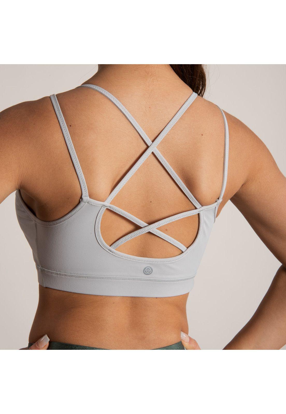Peto Stripes Bra Gris-3