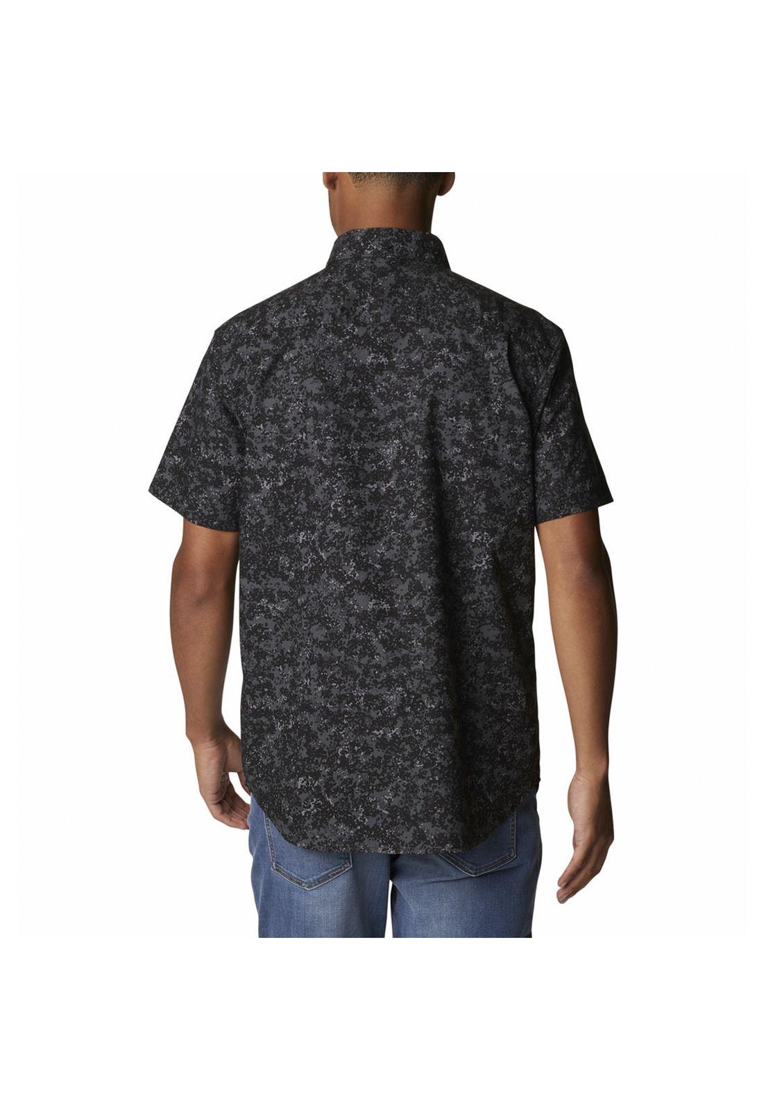 Camisa M/C Hombre Brentyn Trail Ii Ss Negro-2