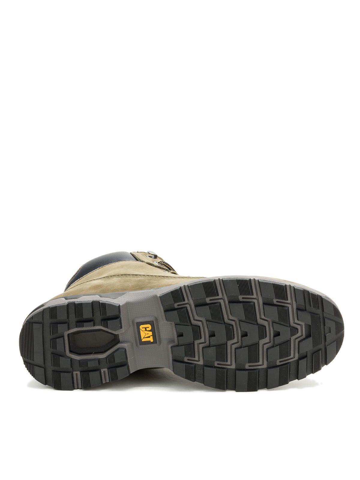 Botín de Cuero Pursue Hombre Oliva-7