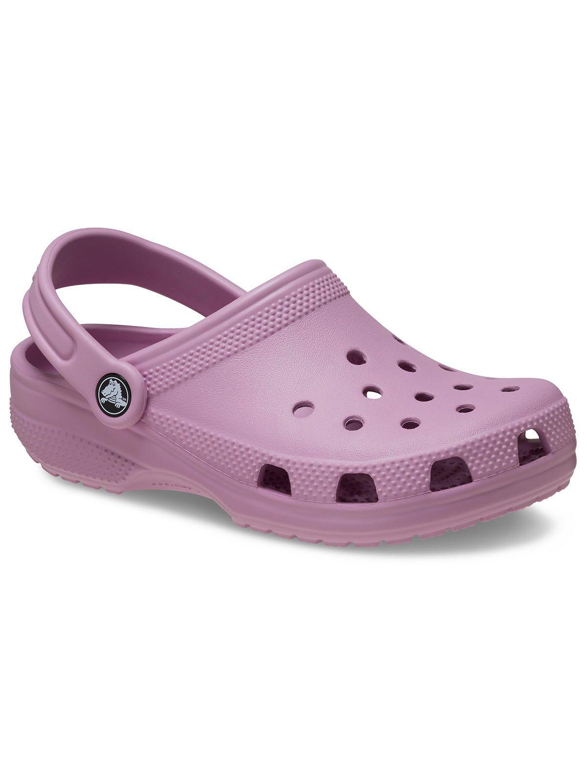 Zueco Crocs Niña Classic Clog Morado-6