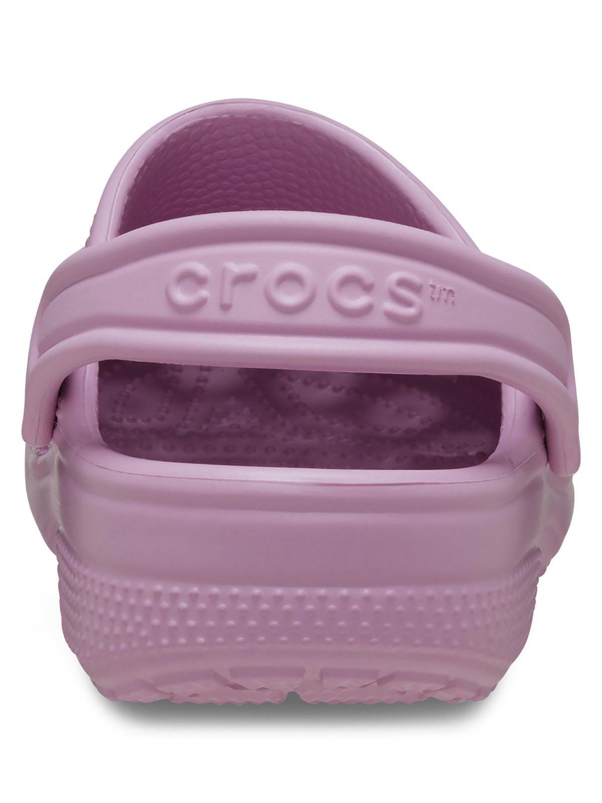 Zueco Crocs Niña Classic Clog Morado-7