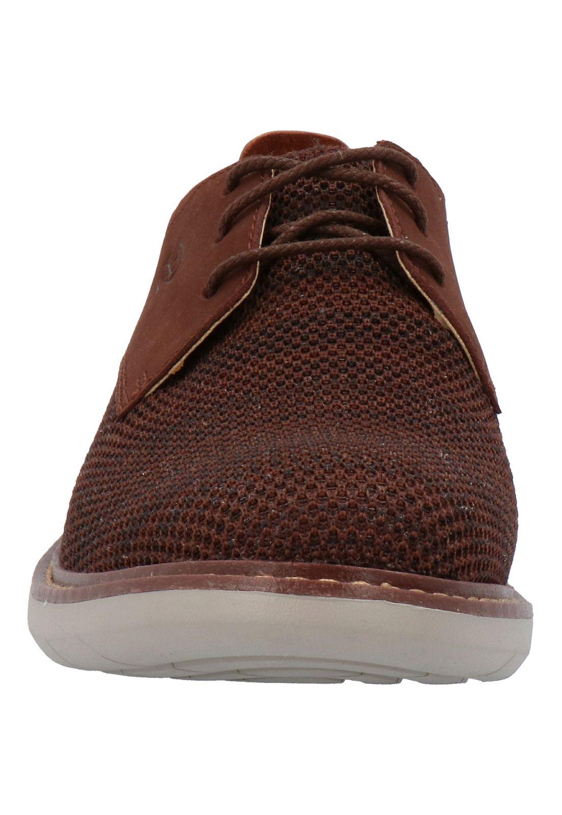 Zapato Cuero Hombre Helios Ii Café-2