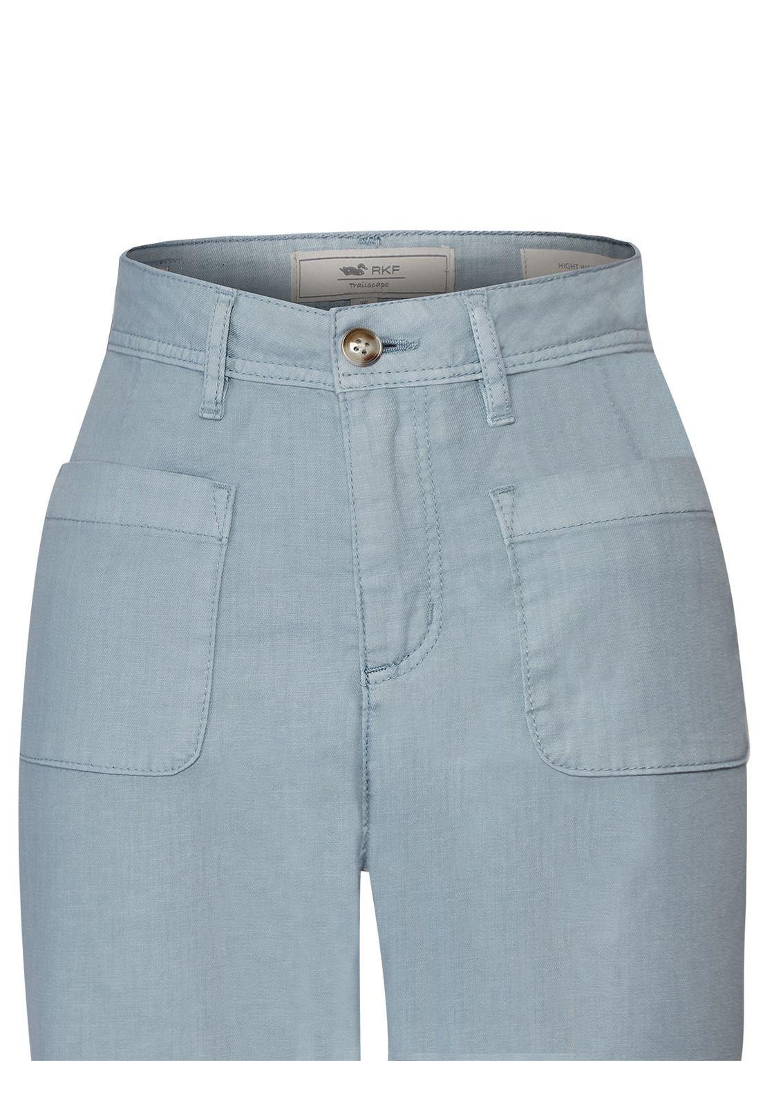 Jeans Algodón Mujer Nilo Azul -3