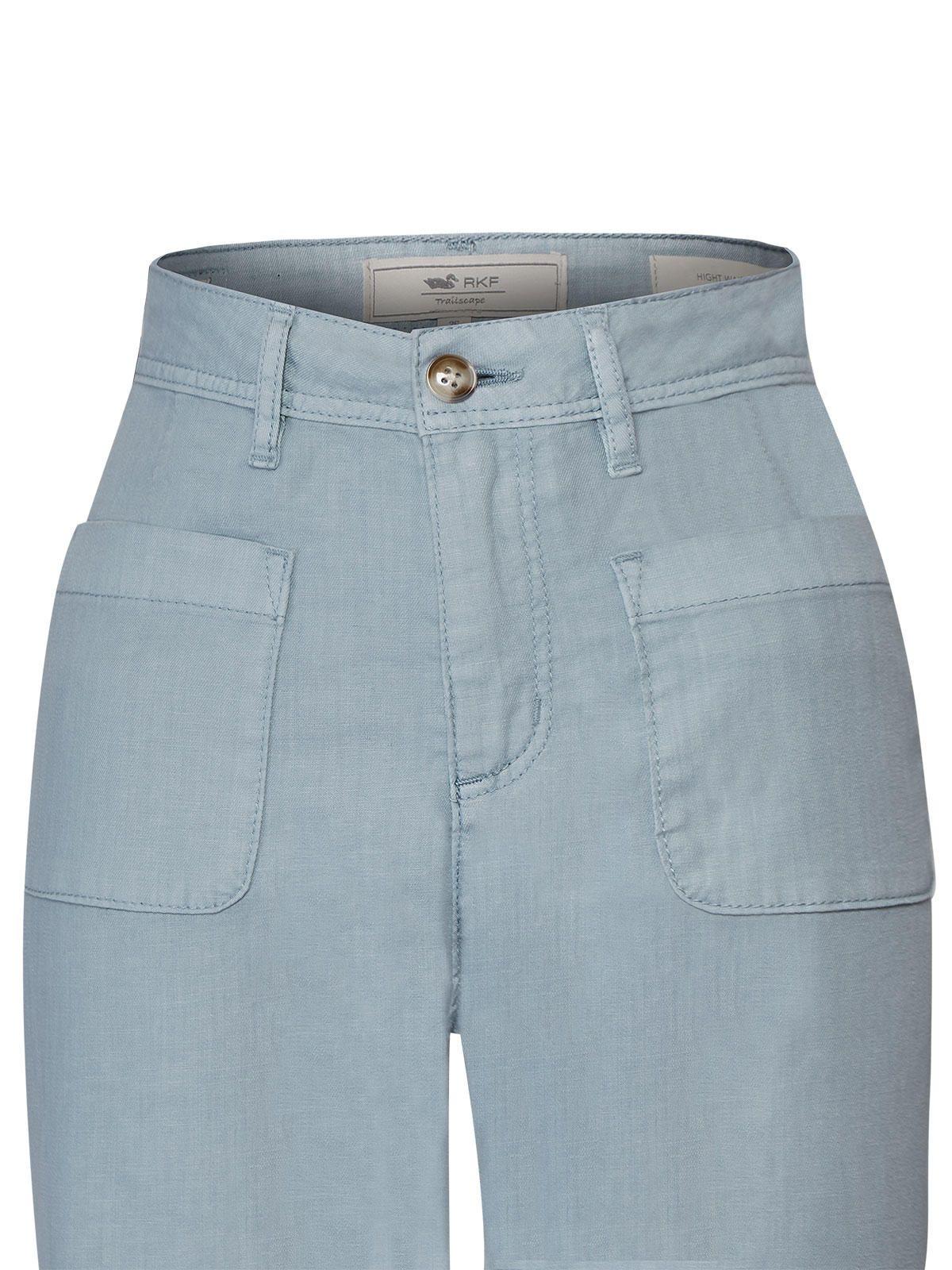 Jeans Algodón Mujer Nilo Azul -3