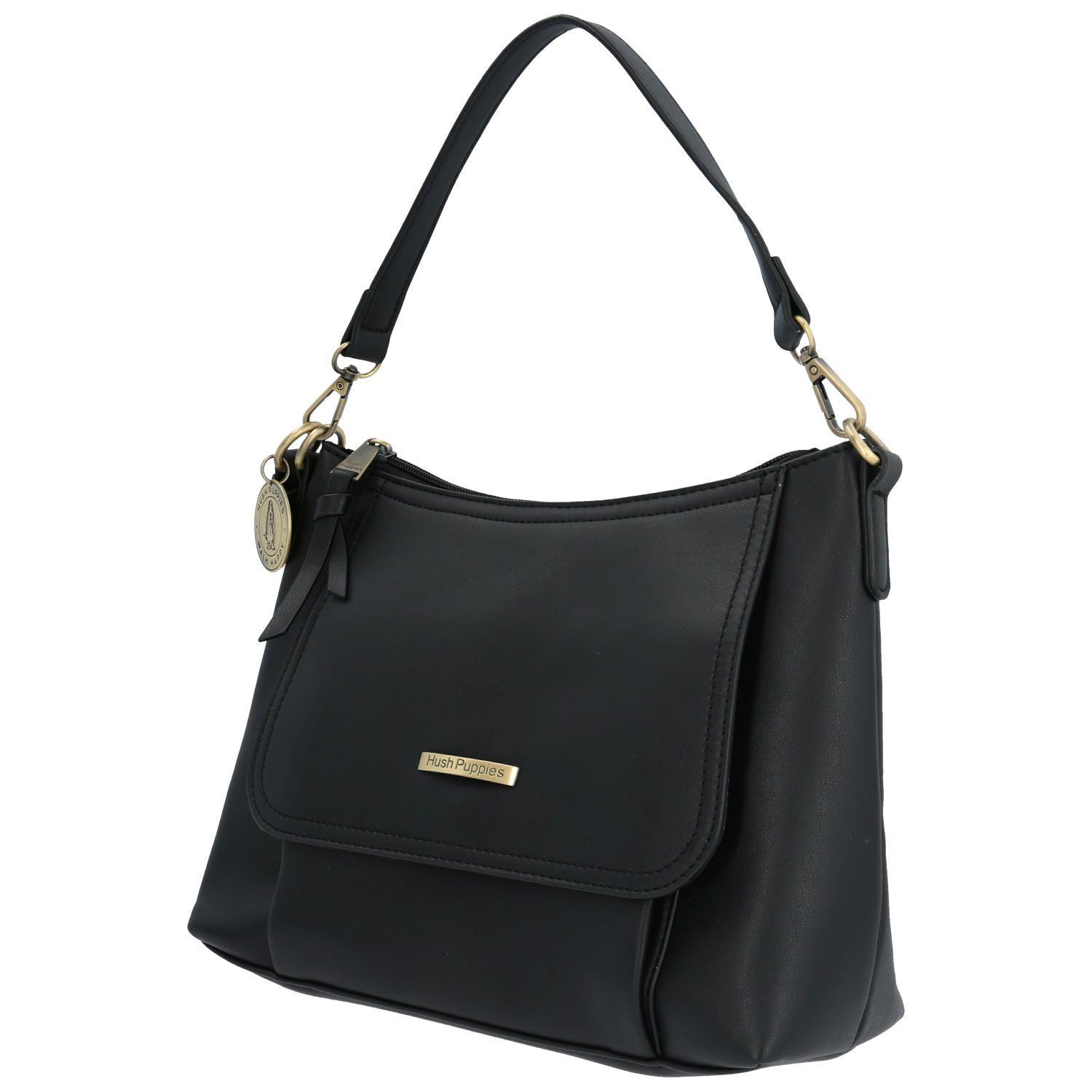 Cartera Mujer Muphel Hobo Negro-1