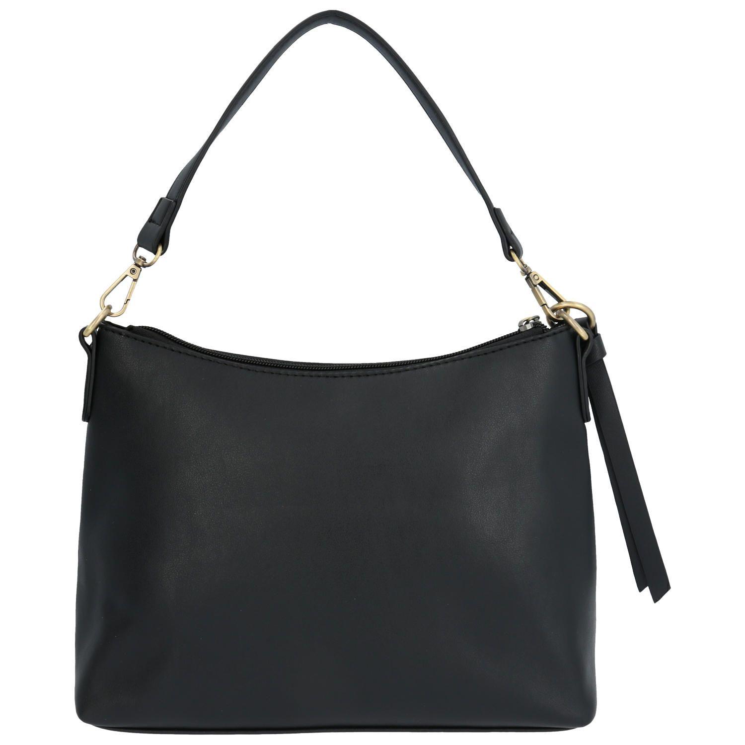 Cartera Mujer Muphel Hobo Negro-2
