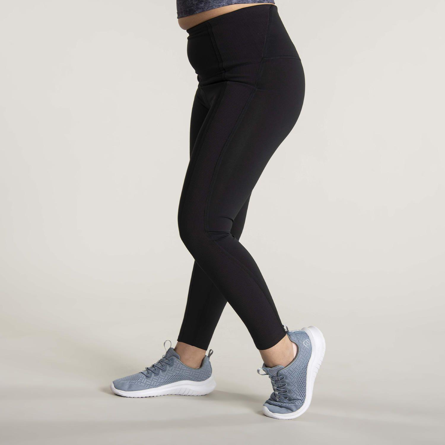 Calza Mujer Hr Ankle Leg Band Negro-2