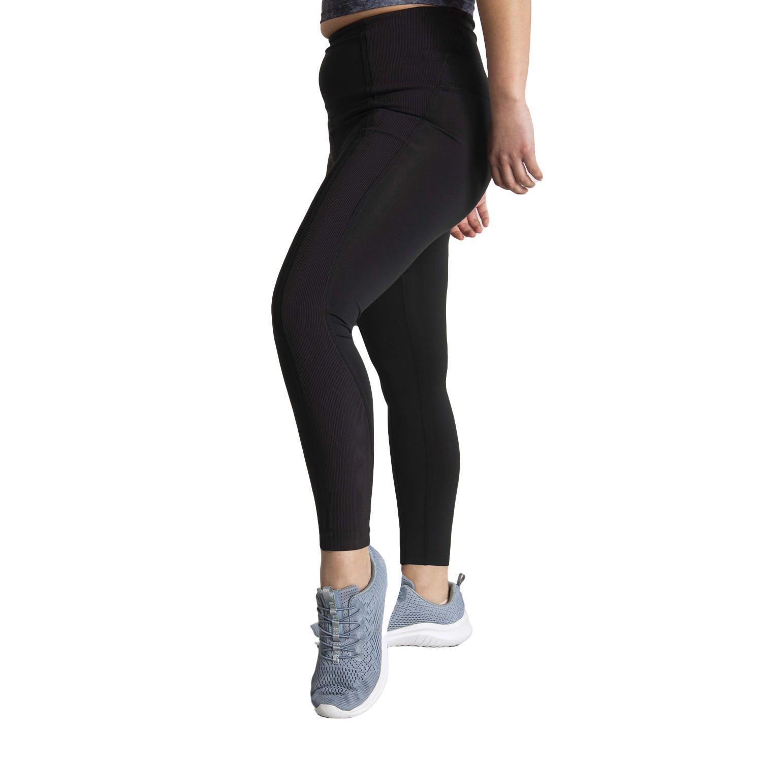 Calza Mujer Hr Ankle Leg Band Negro-0