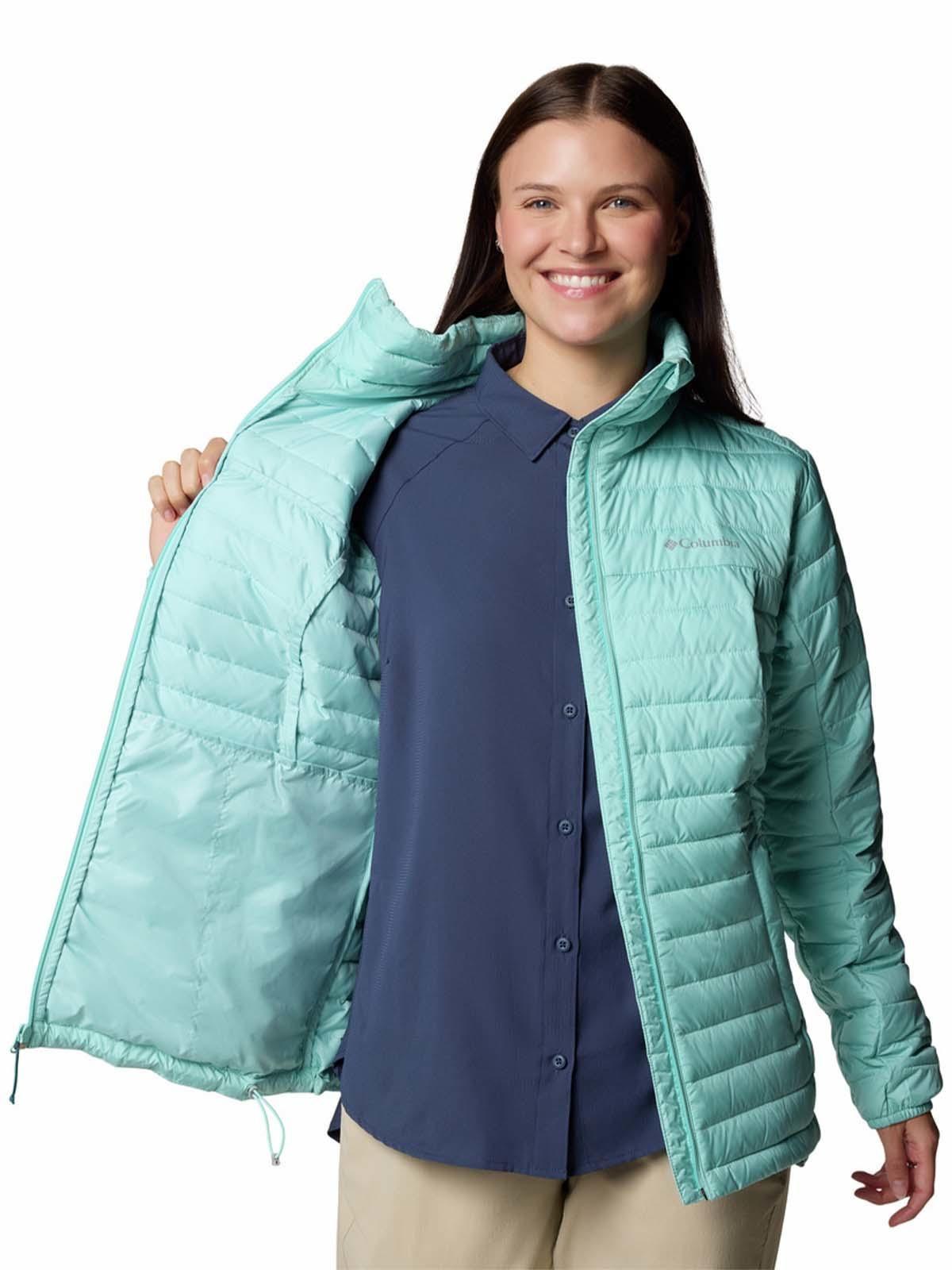 Parka Mujer Silver Falls Ii Full Verde-4