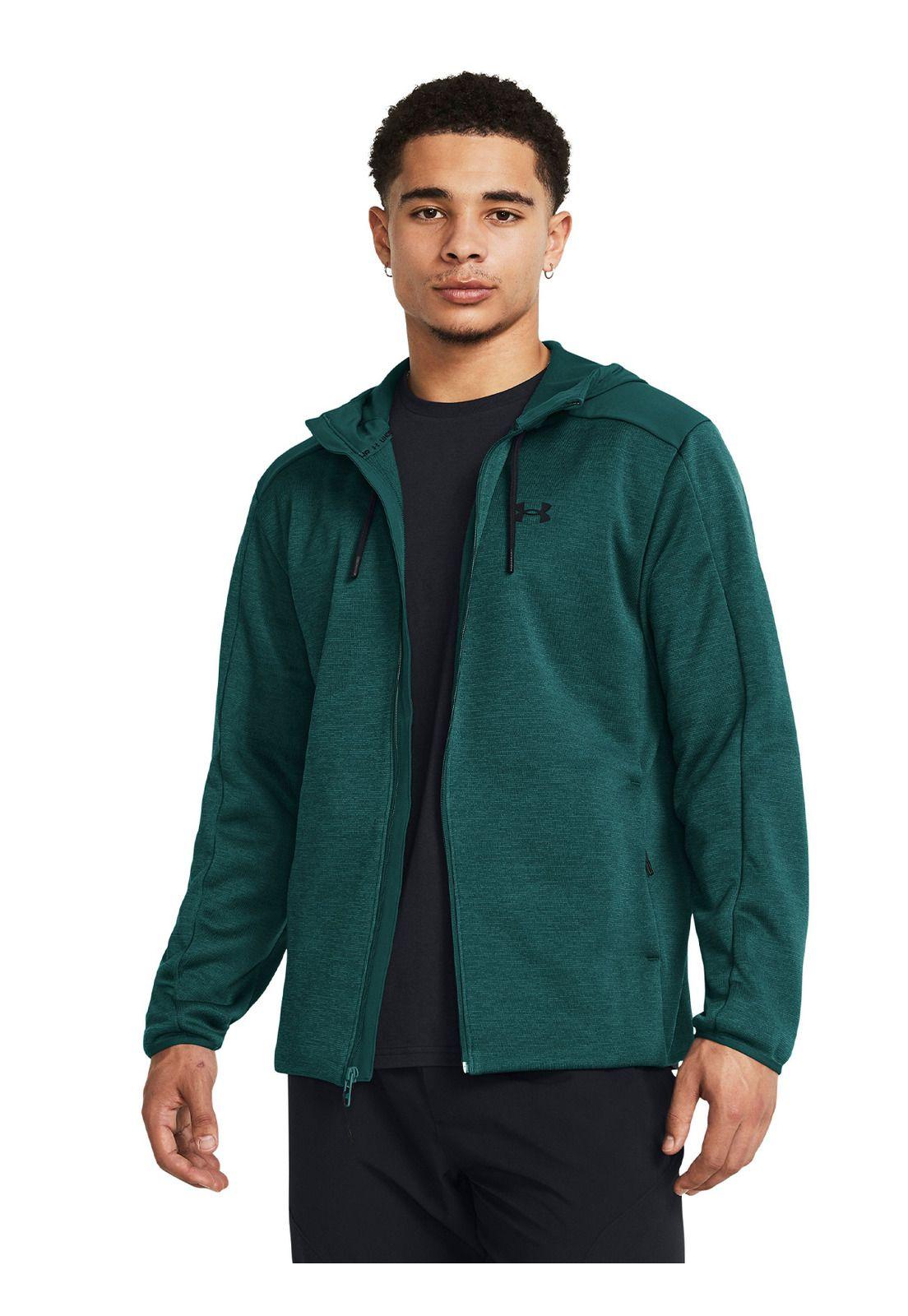 Polerón UA Essential para Hombre Azul-0